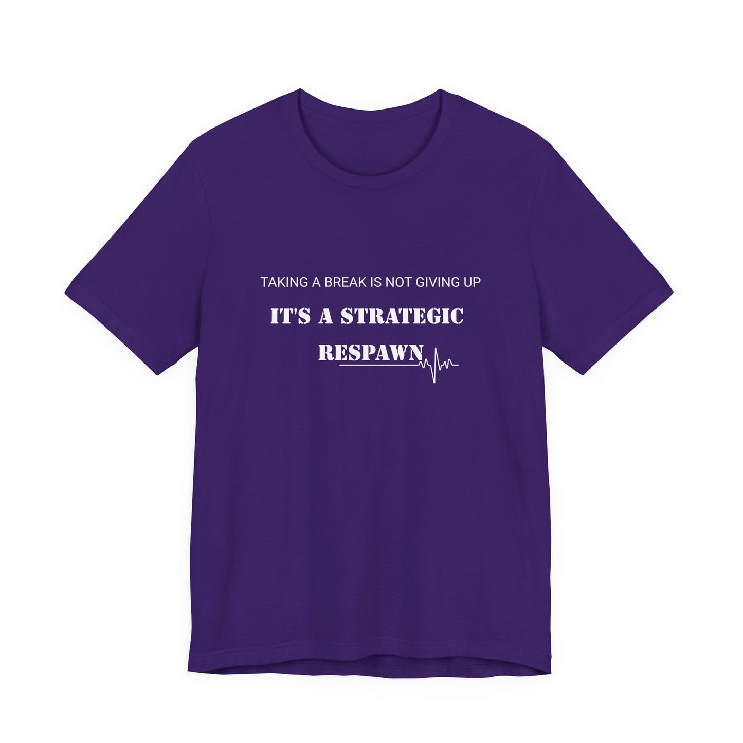 Strategic Respawn T‑Shirt – Dark