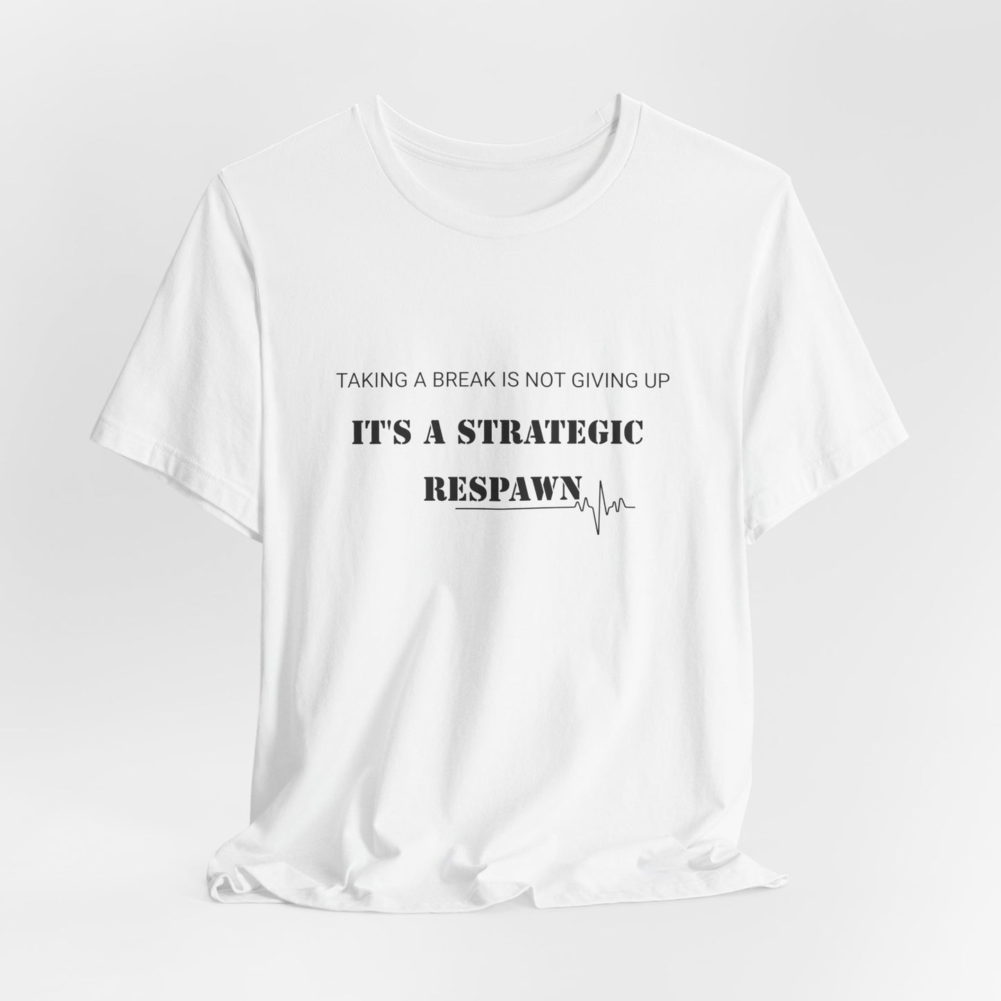 Strategic Respawn T‑Shirt – Light