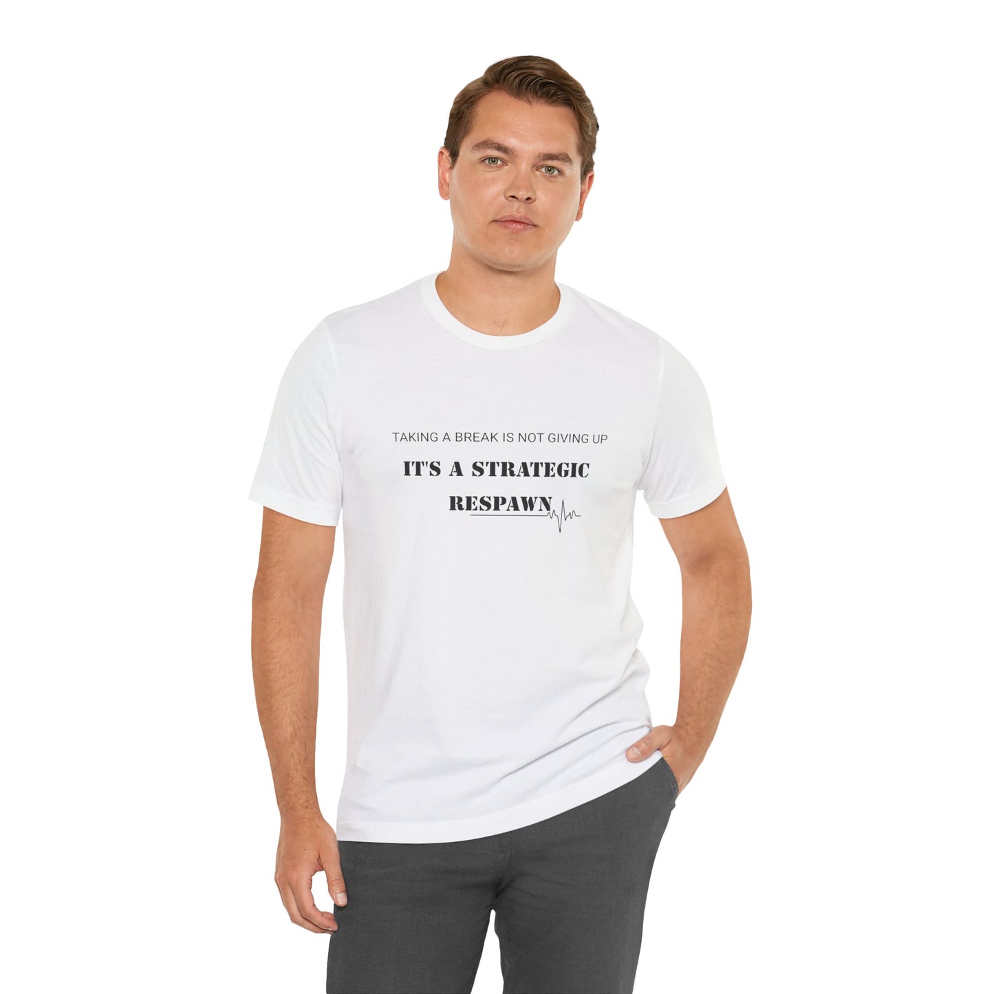 Strategic Respawn T‑Shirt – Light