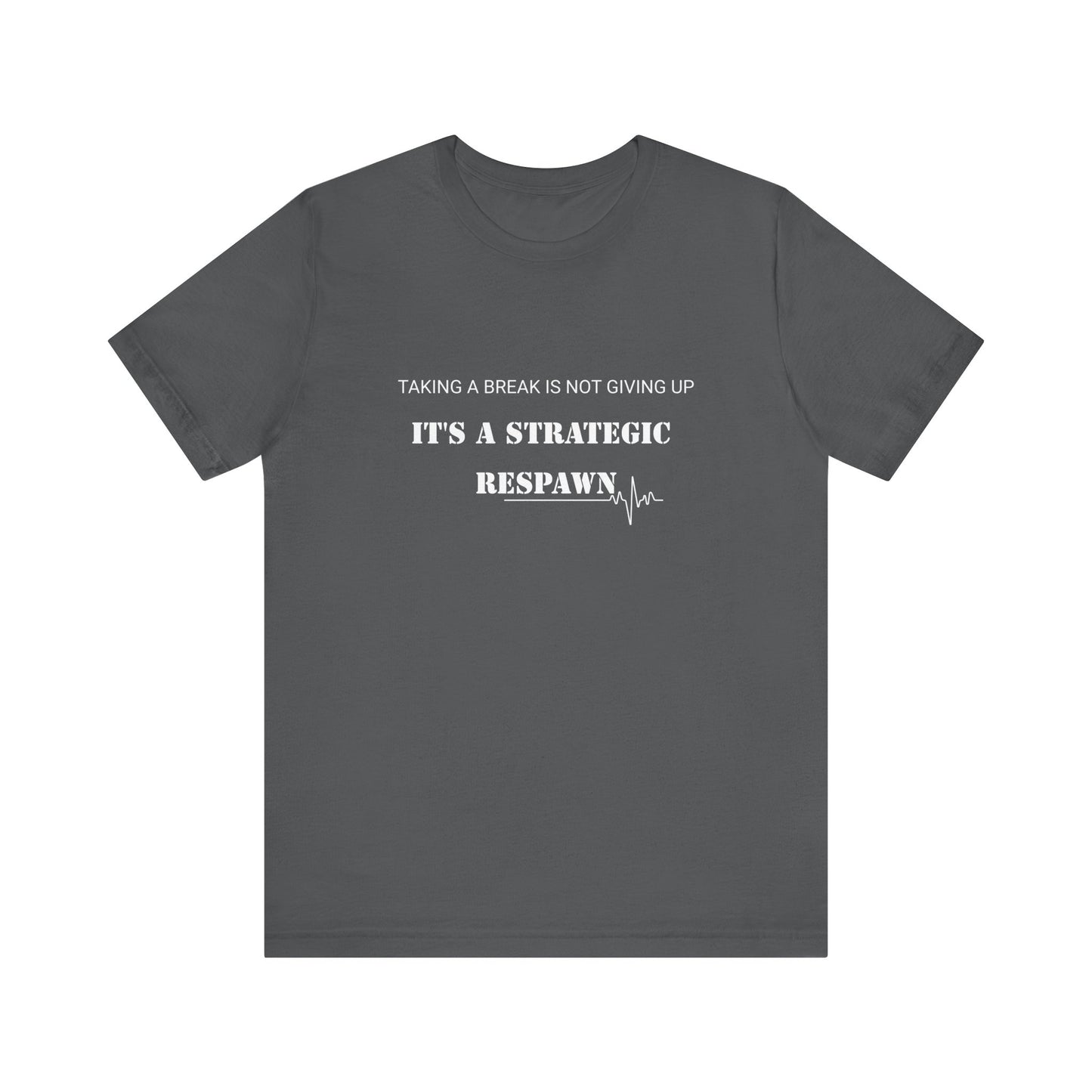 Strategic Respawn T‑Shirt – Dark