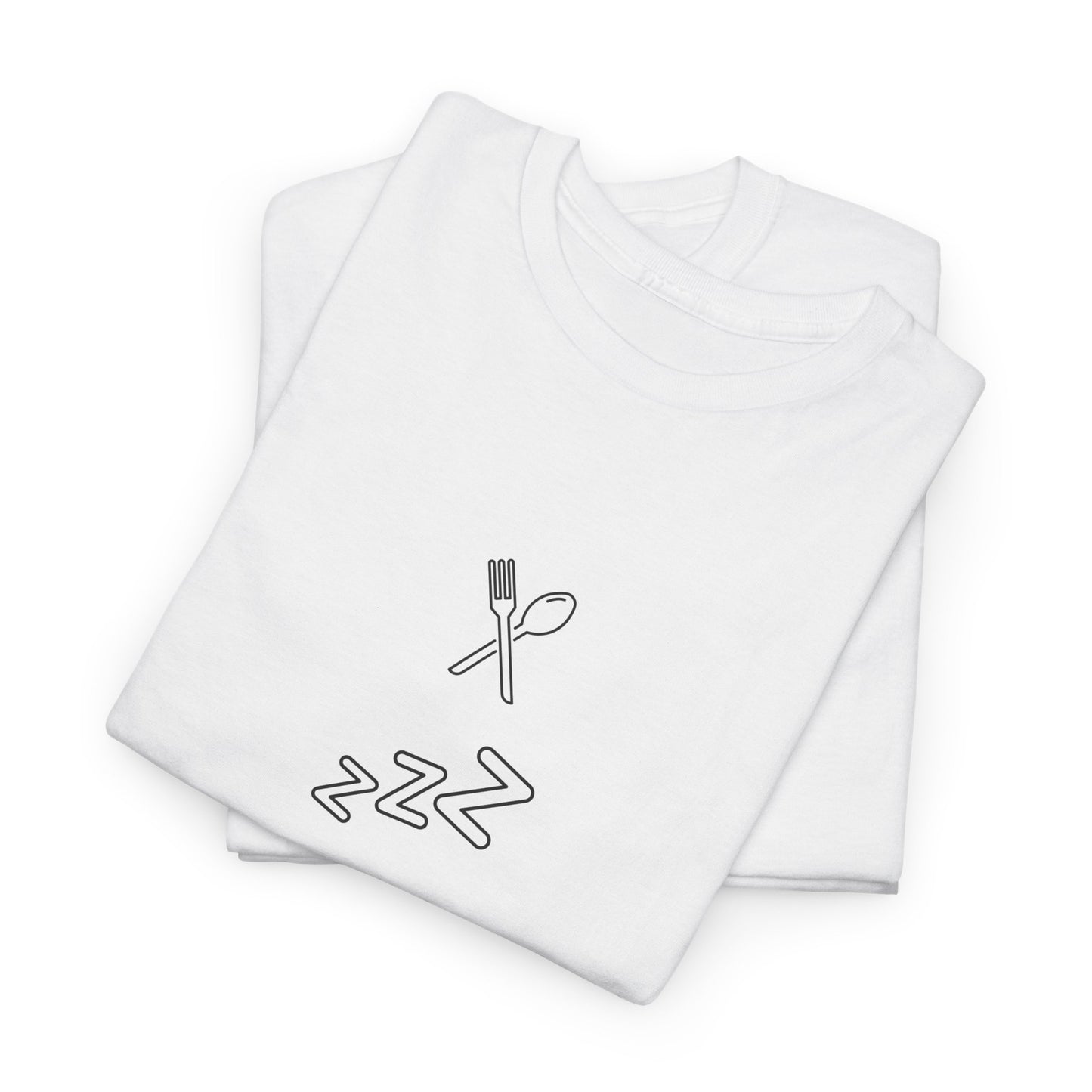 Eat Sleep Game Repeat T‑Shirt – Light