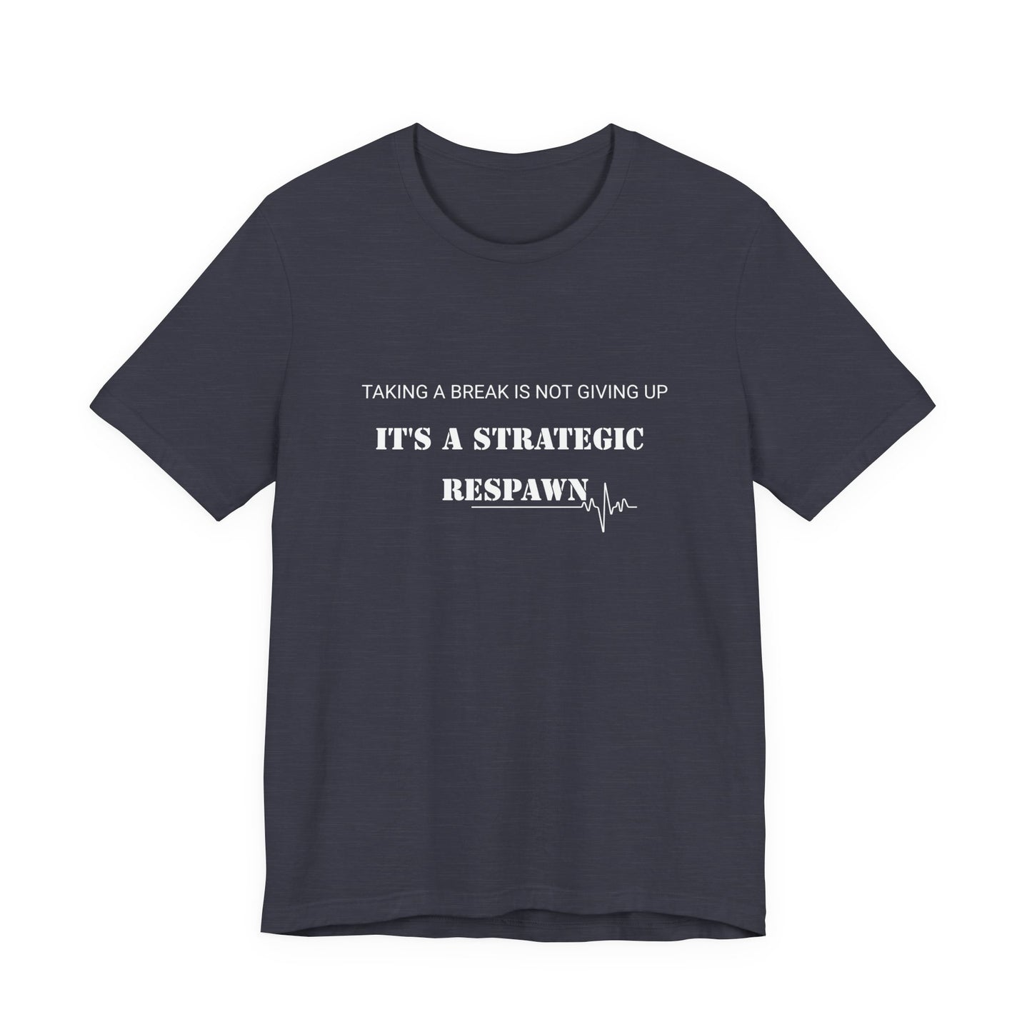 Strategic Respawn T‑Shirt – Dark