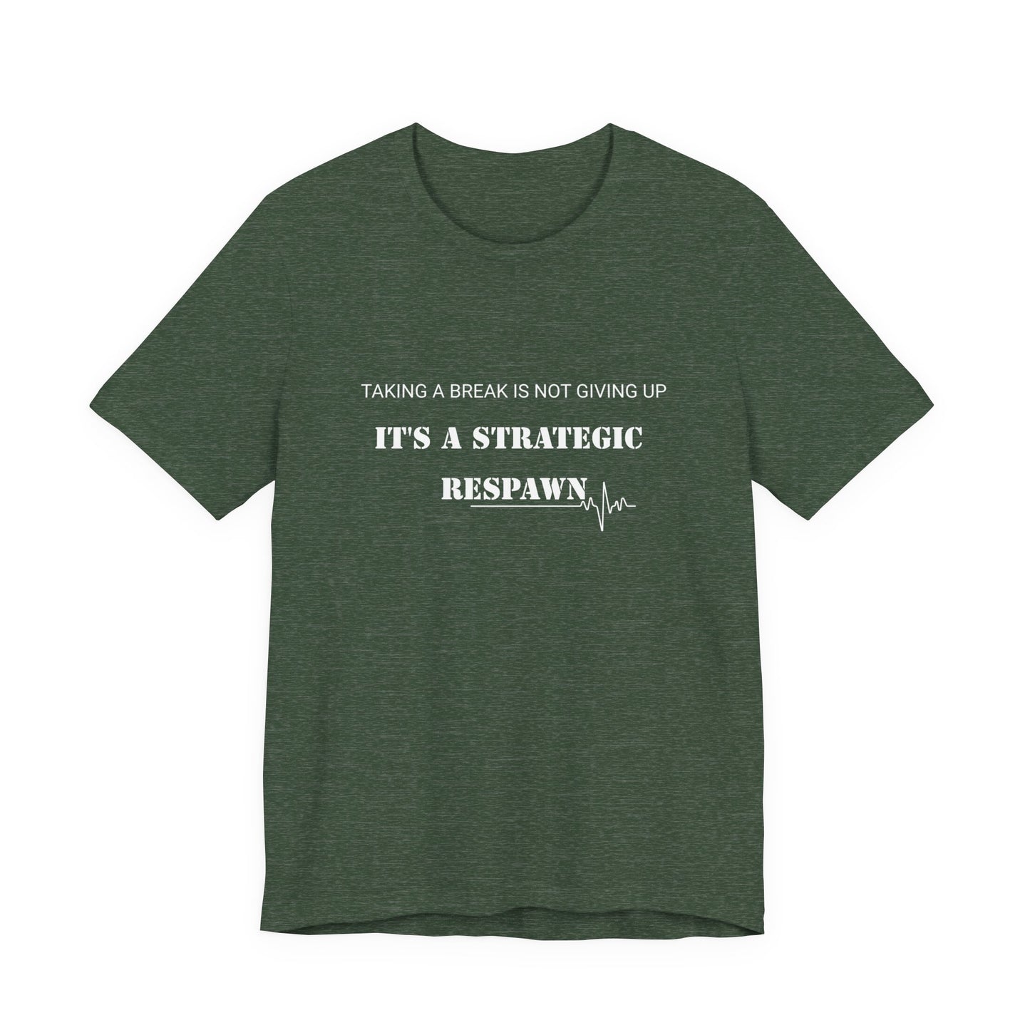 Strategic Respawn T‑Shirt – Dark