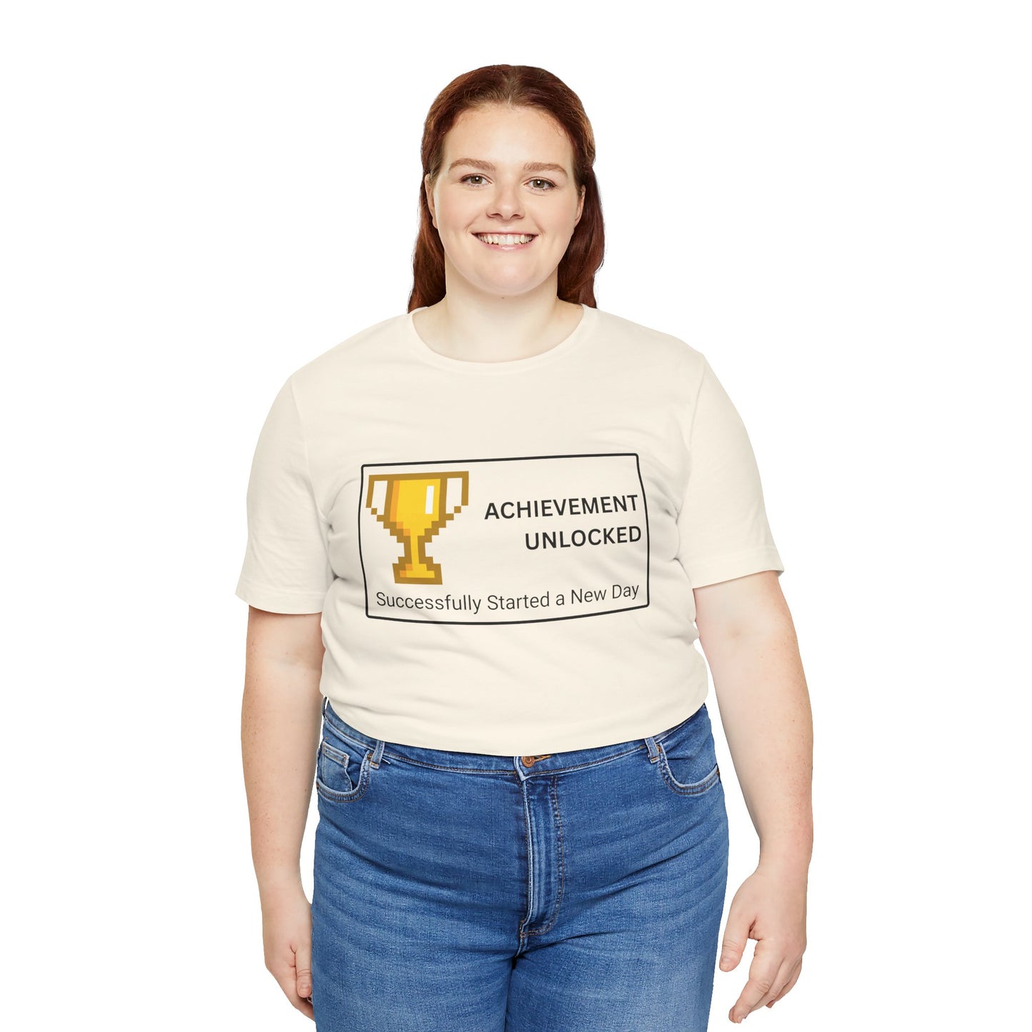 Achievement Unlocked T‑Shirt – Light