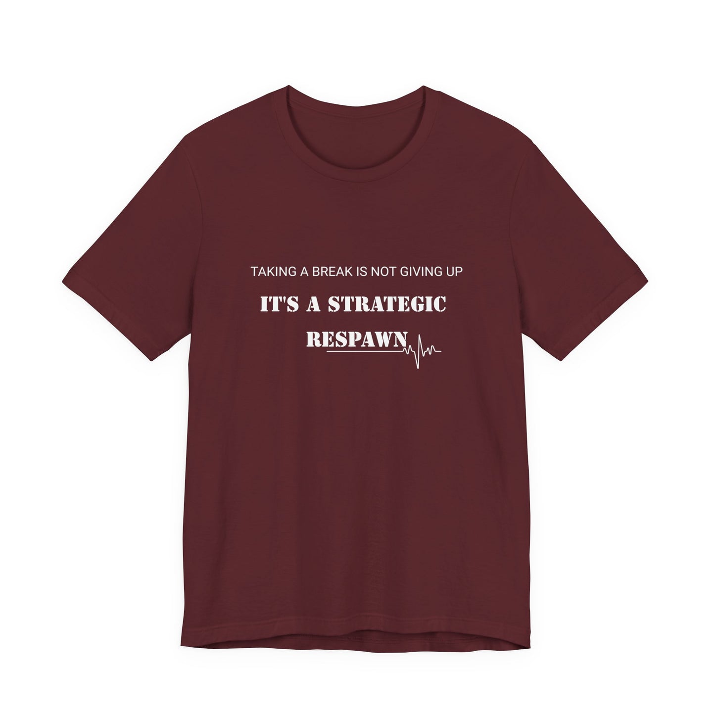 Strategic Respawn T‑Shirt – Dark