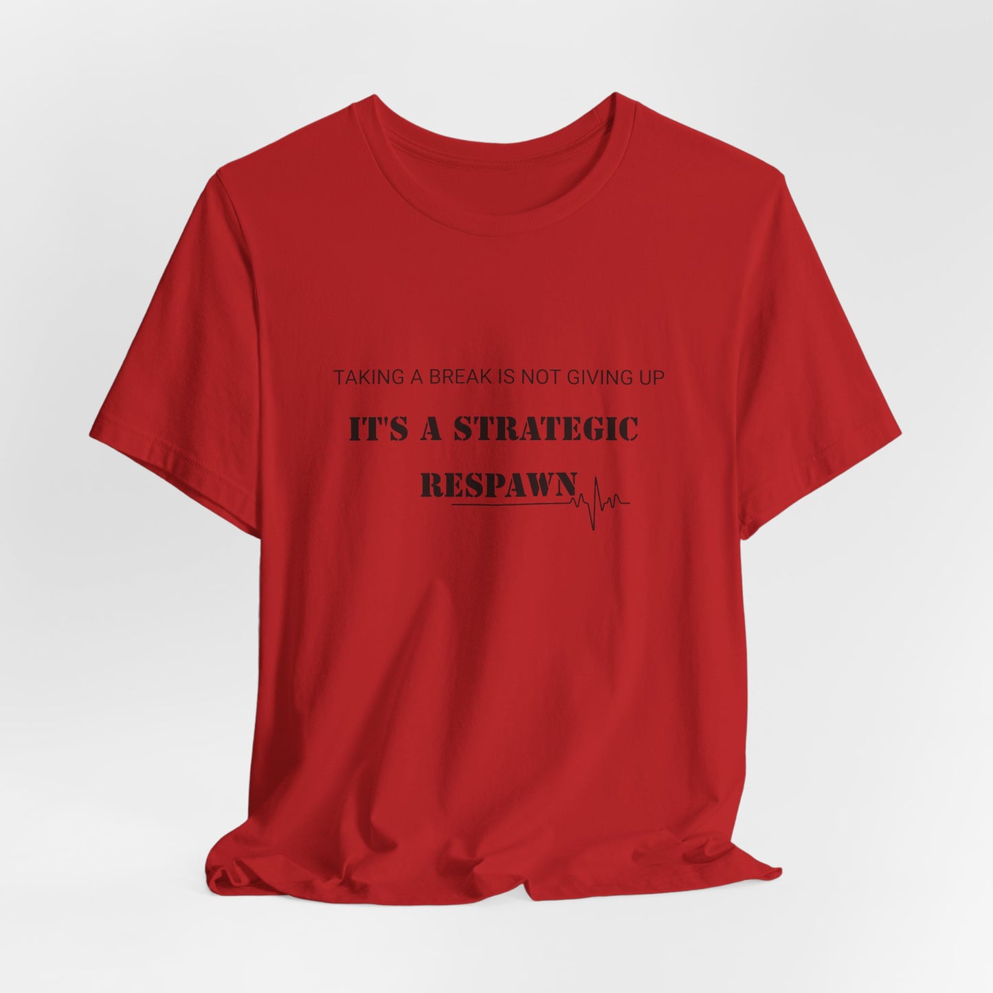 Strategic Respawn T‑Shirt – Light