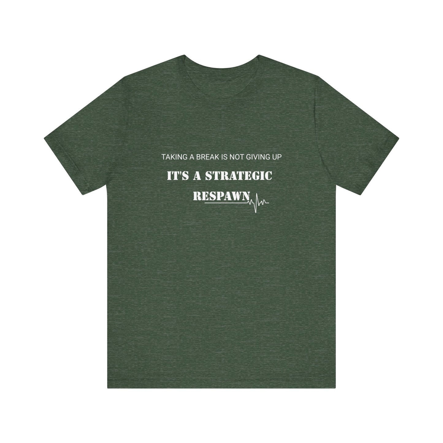 Strategic Respawn T‑Shirt – Dark