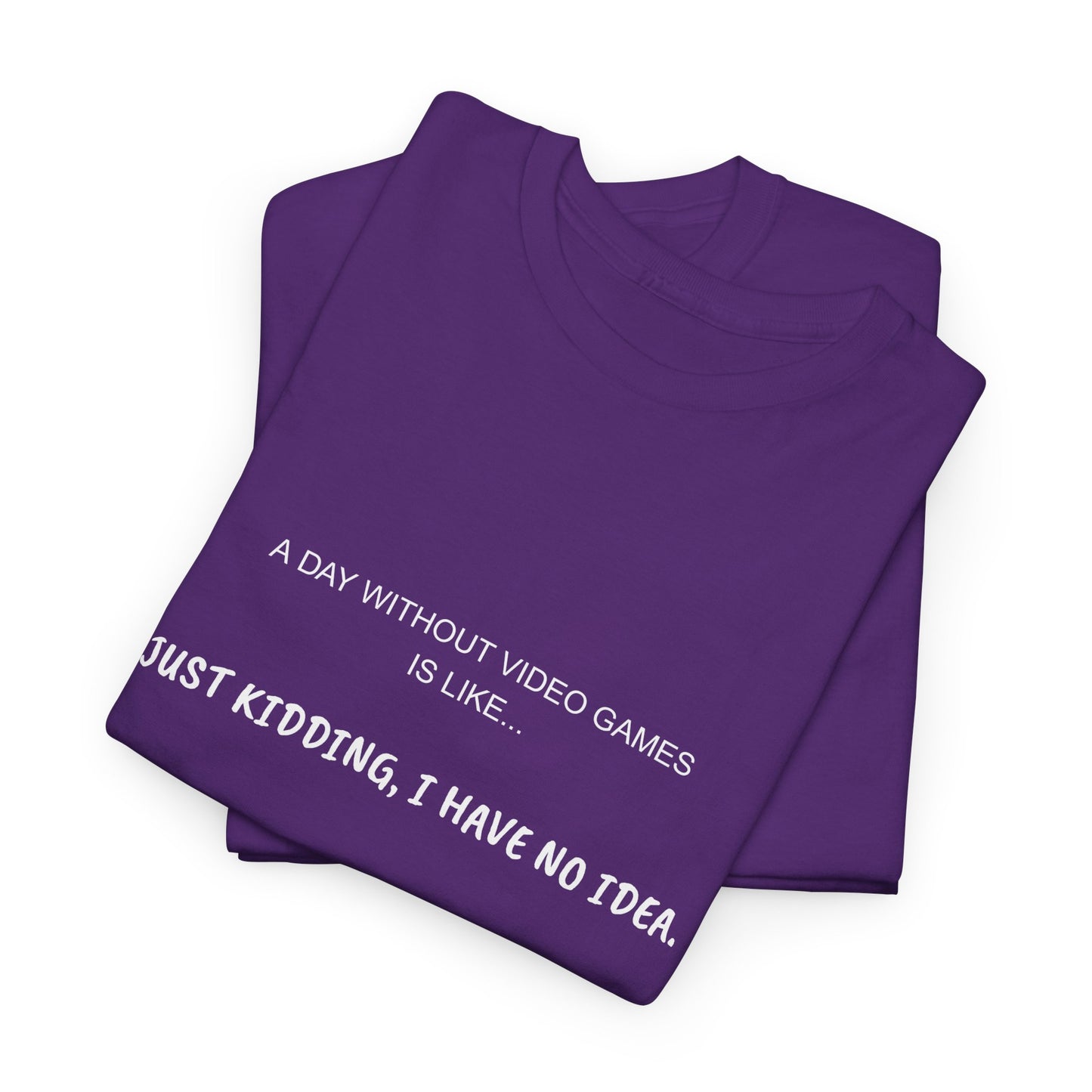 A Day Without Video Games T‑Shirt – Dark
