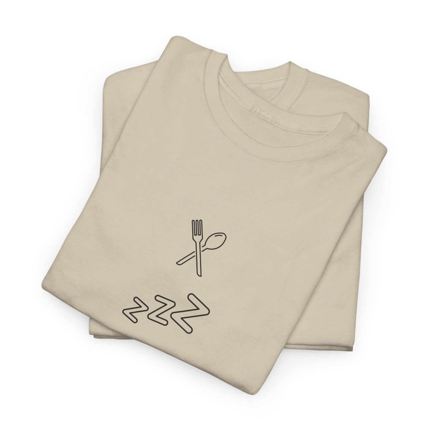 Eat Sleep Game Repeat T‑Shirt – Light