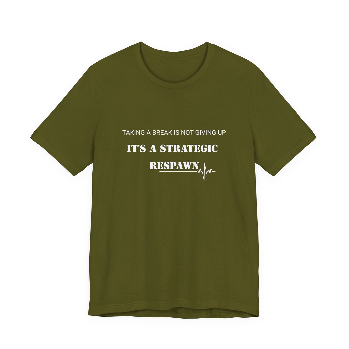 Strategic Respawn T‑Shirt – Dark