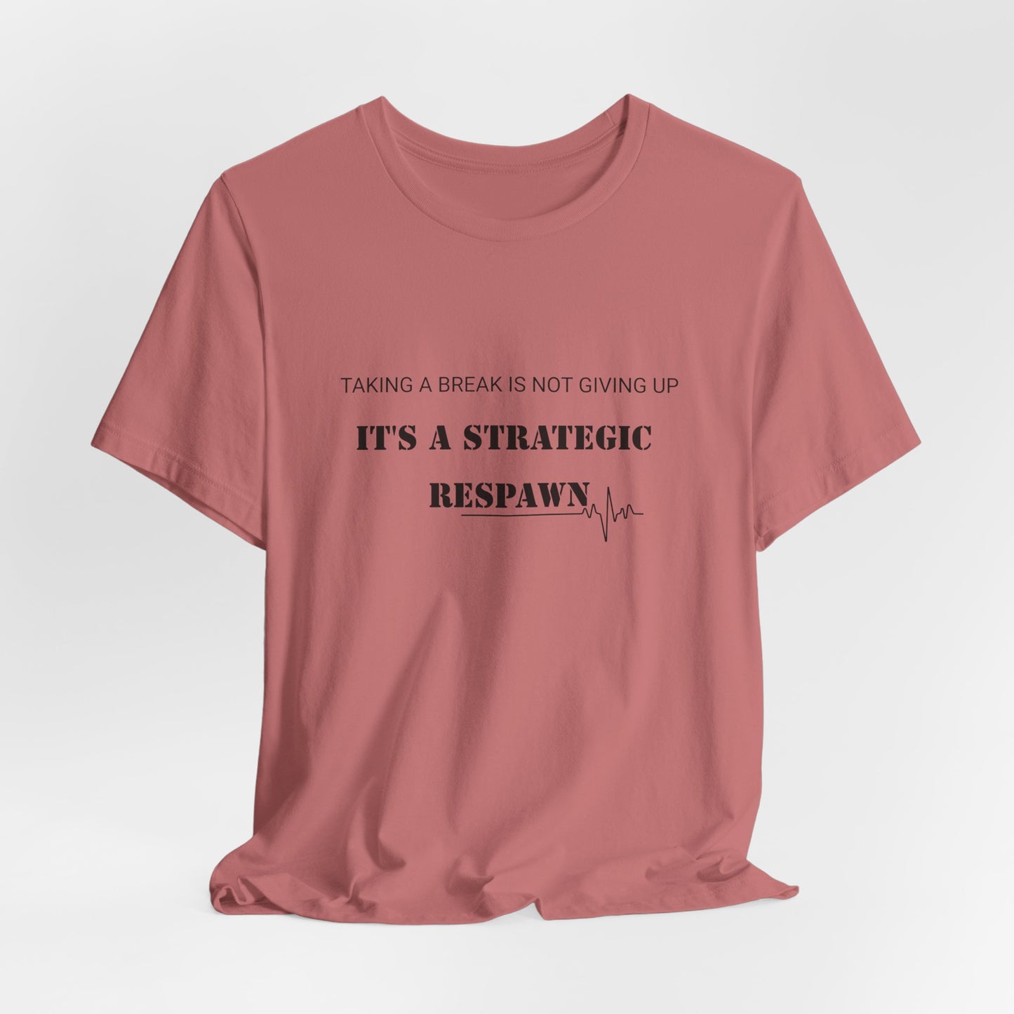 Strategic Respawn T‑Shirt – Light