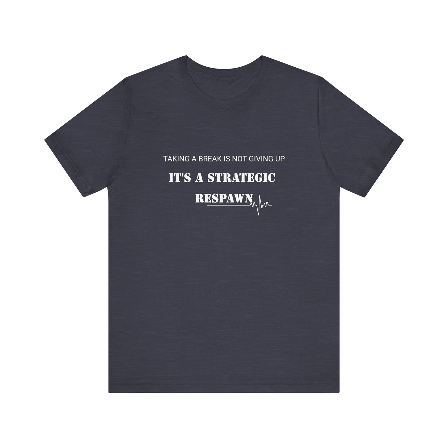 Strategic Respawn T‑Shirt – Dark