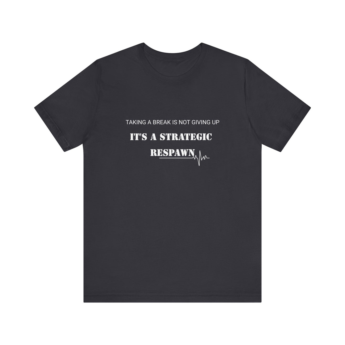 Strategic Respawn T‑Shirt – Dark