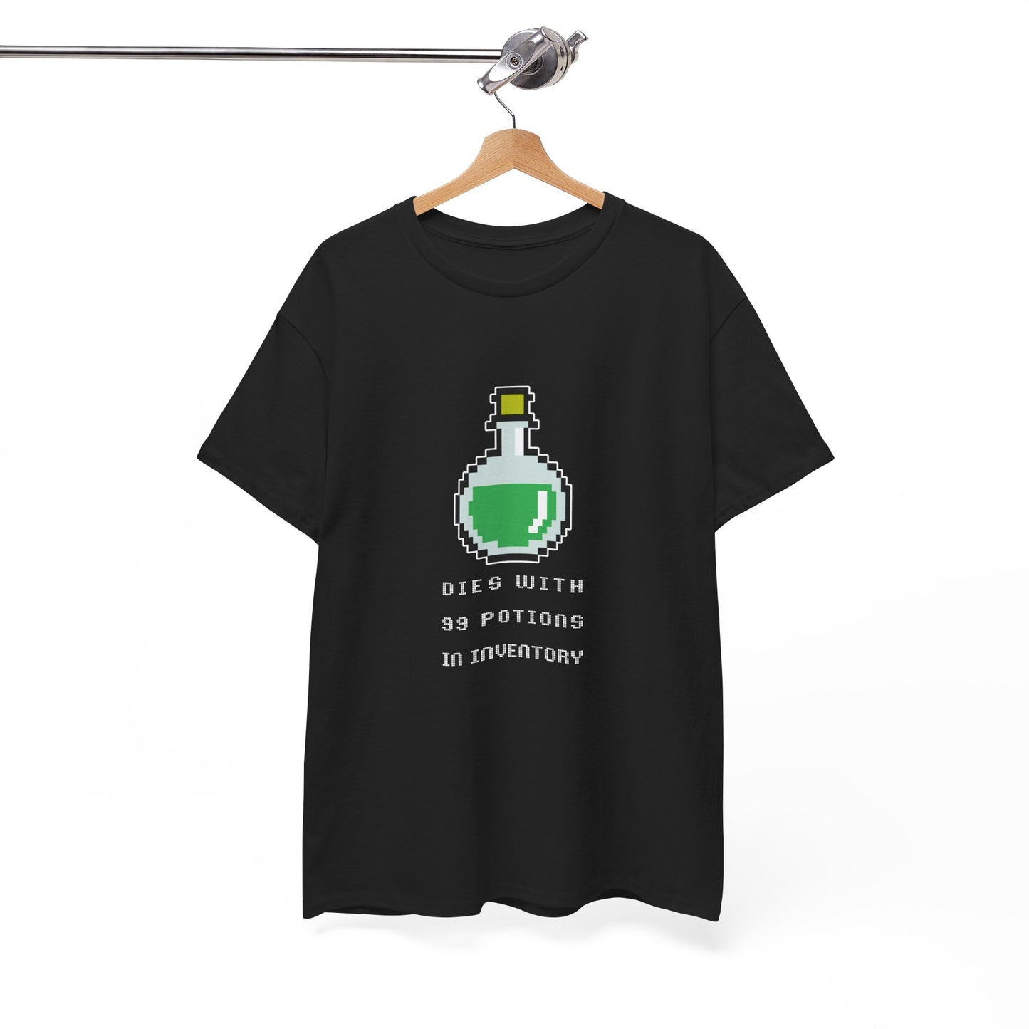99 Potions Meme T-shirt - Dark