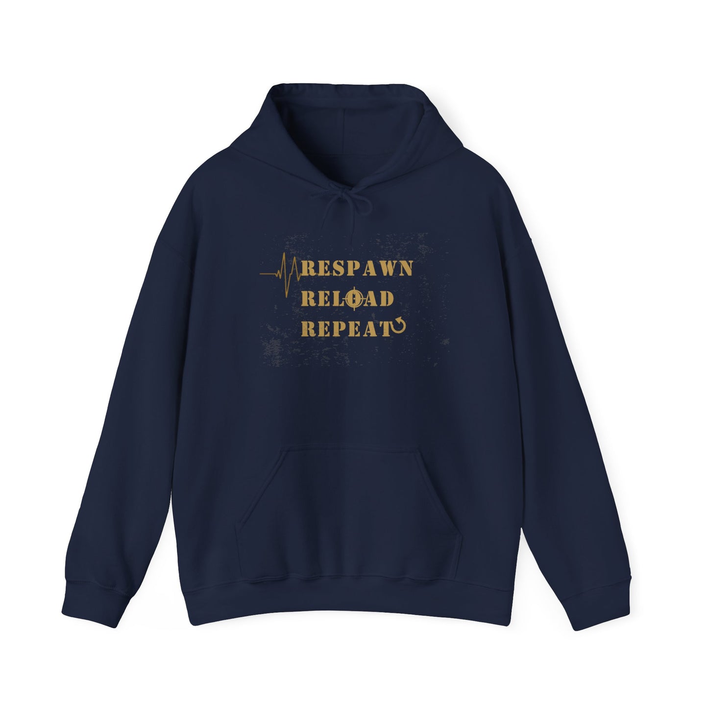 Respawn Reload Repeat Gaming Hoodie – Dark