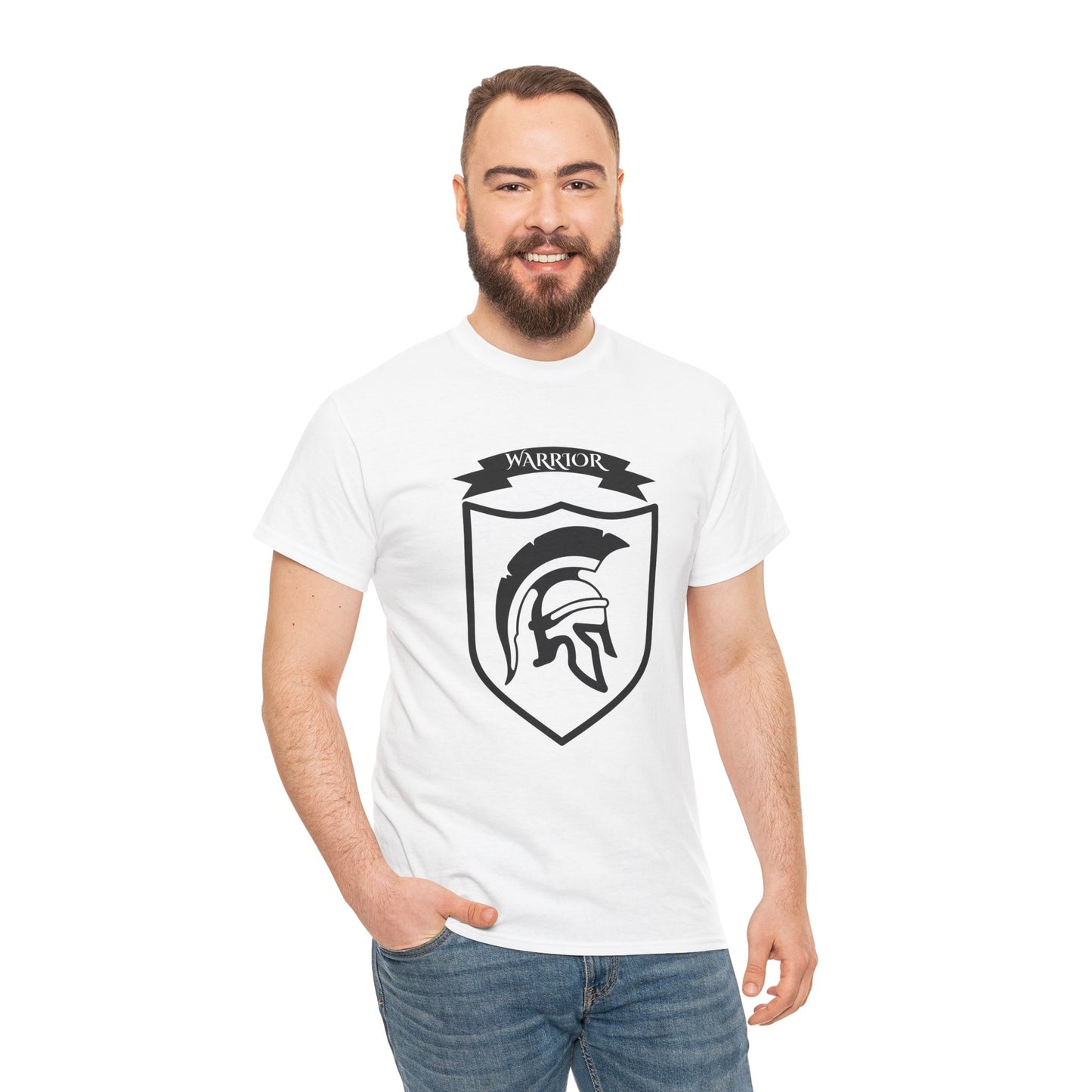 Warrior Class Emblem T‑Shirt – Light