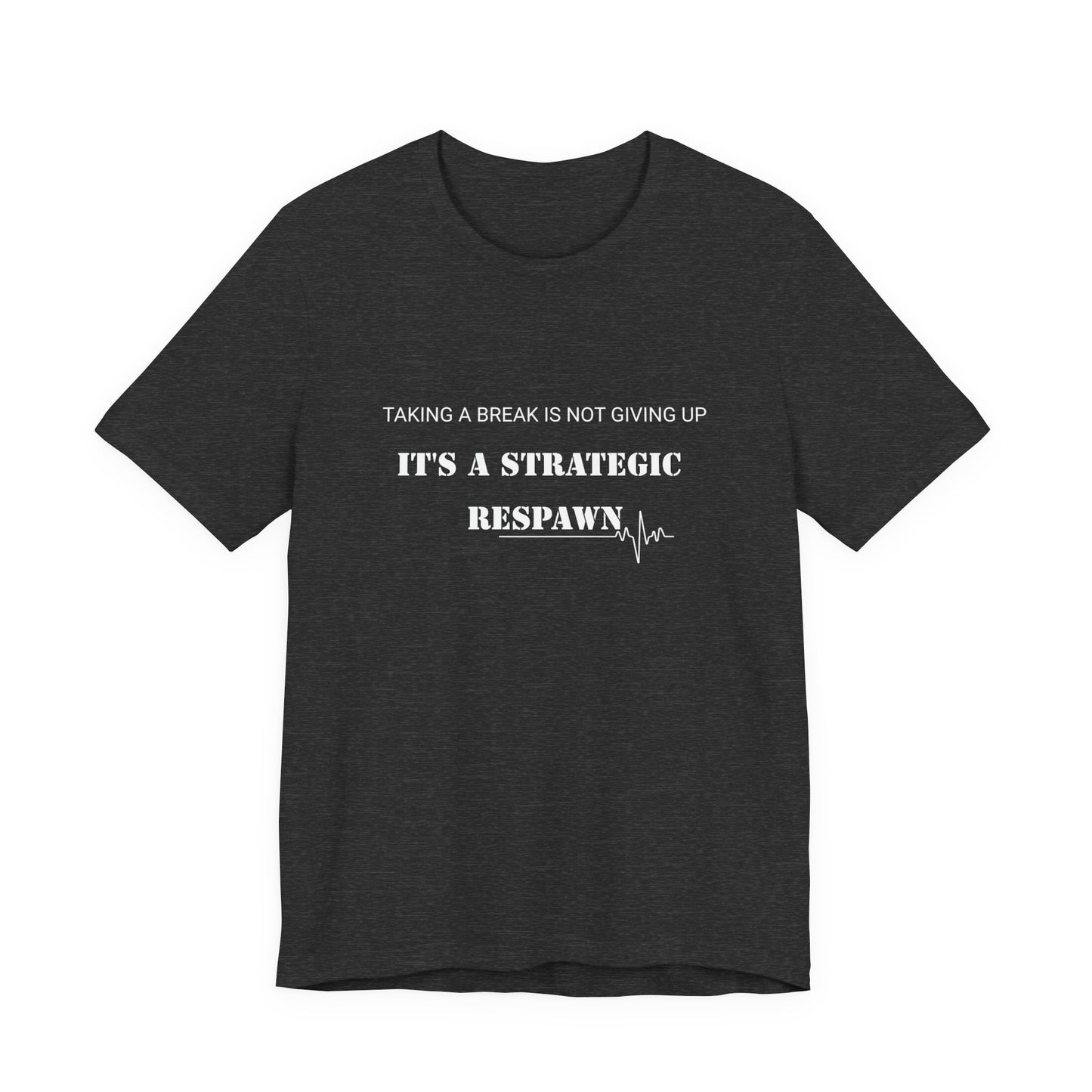 Strategic Respawn T‑Shirt – Dark