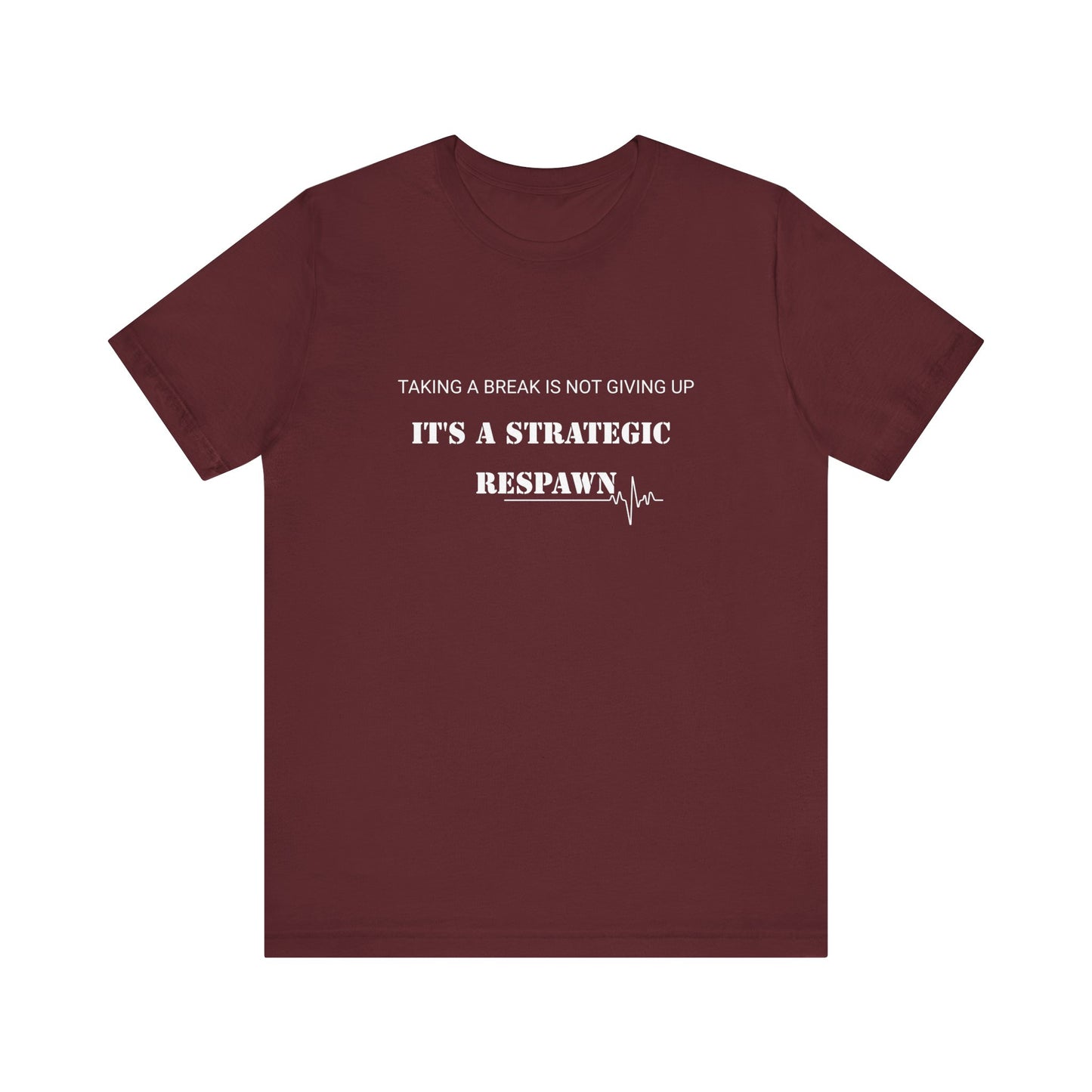 Strategic Respawn T‑Shirt – Dark