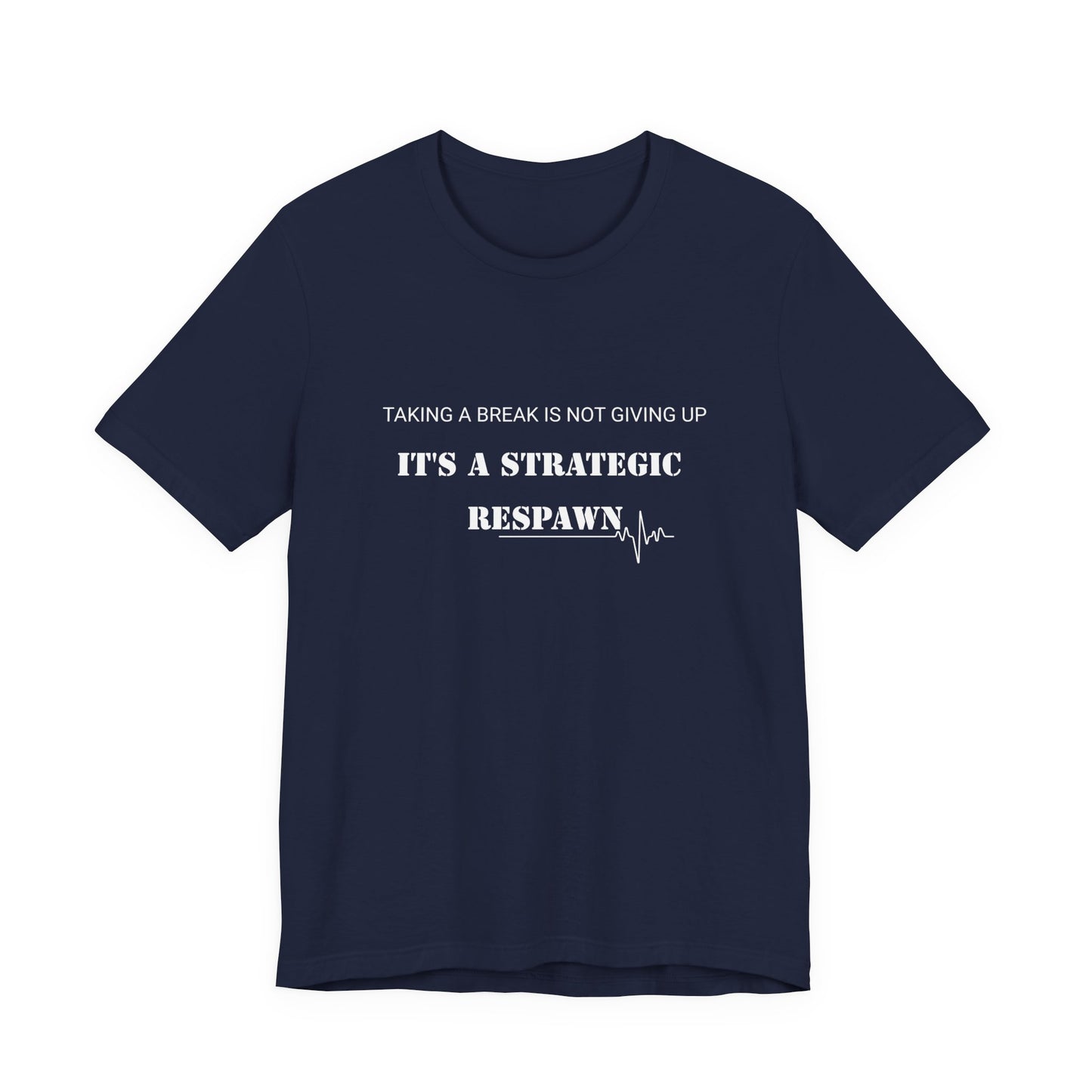 Strategic Respawn T‑Shirt – Dark