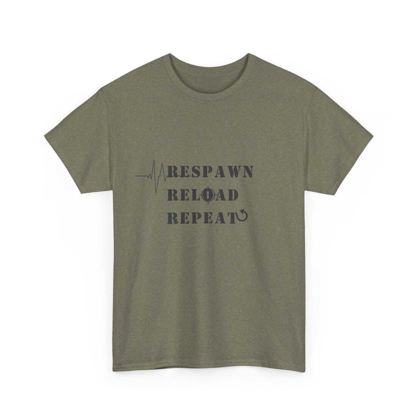 Respawn Reload Repeat T‑Shirt – Light