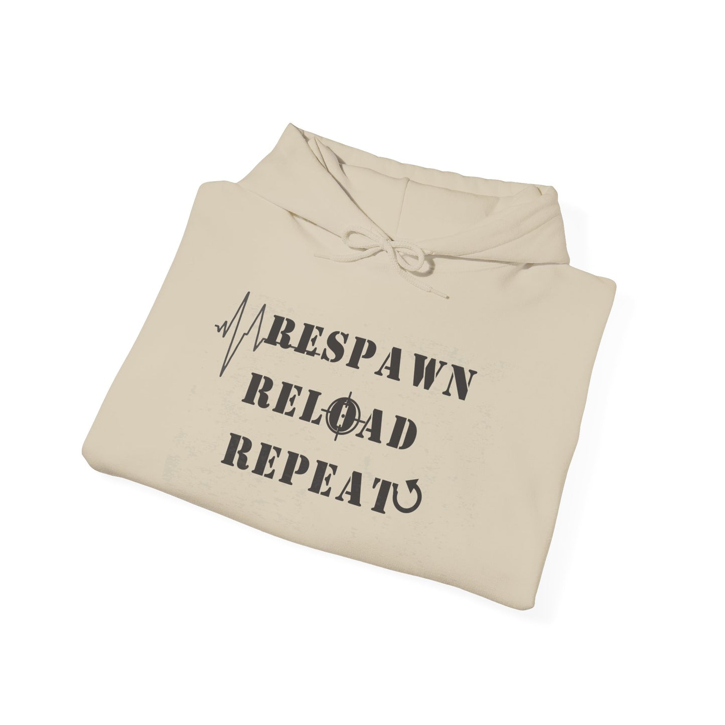 Respawn Reload Repeat Gaming Hoodie – Light
