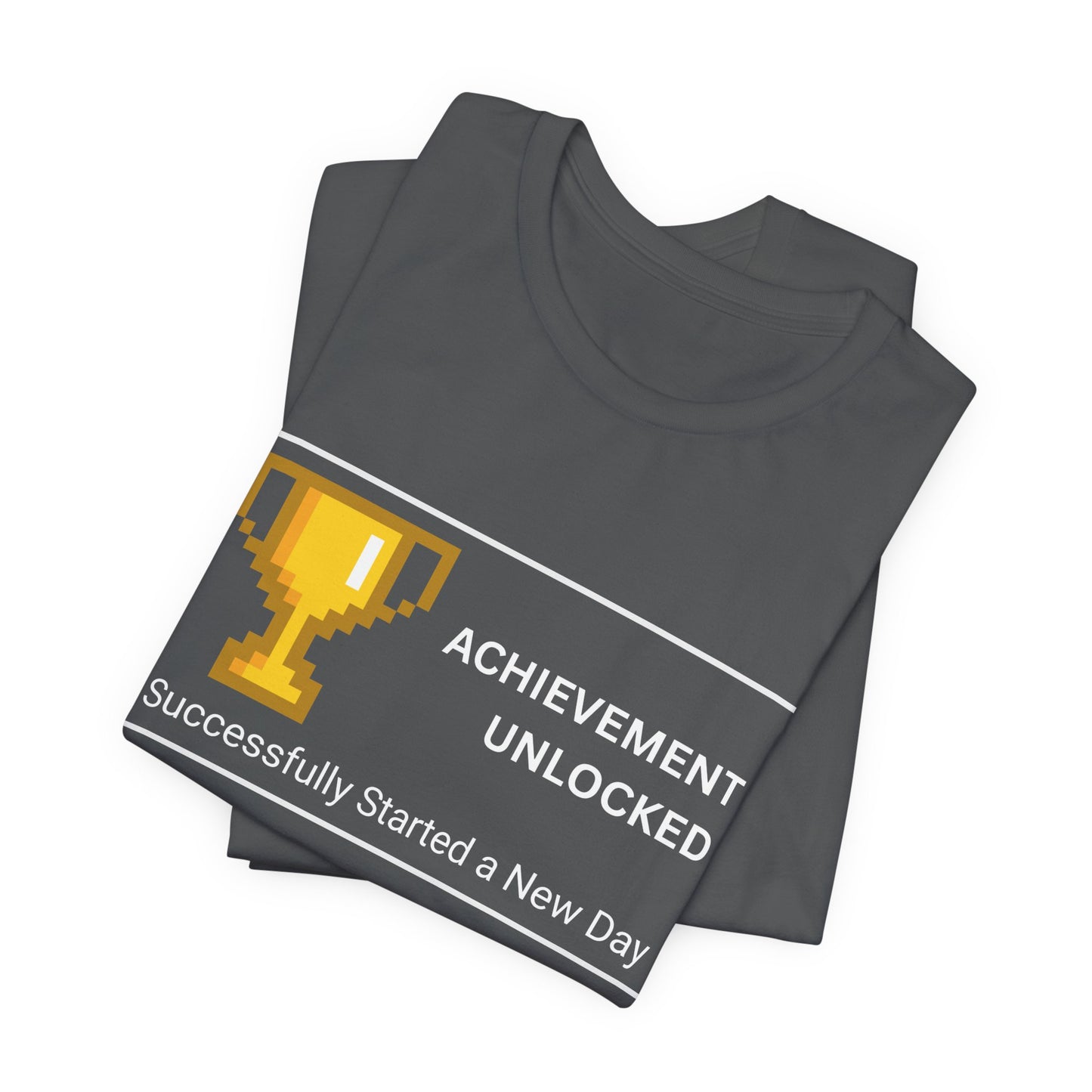 Achievement Unlocked T‑Shirt – Dark