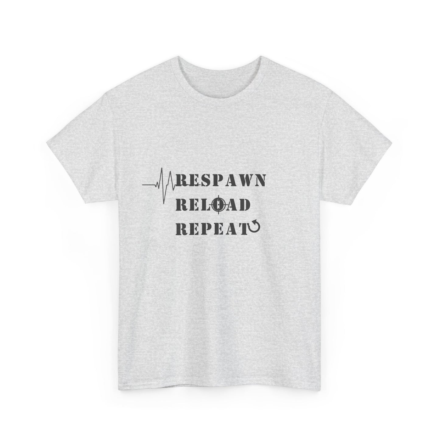 Respawn Reload Repeat T‑Shirt – Light