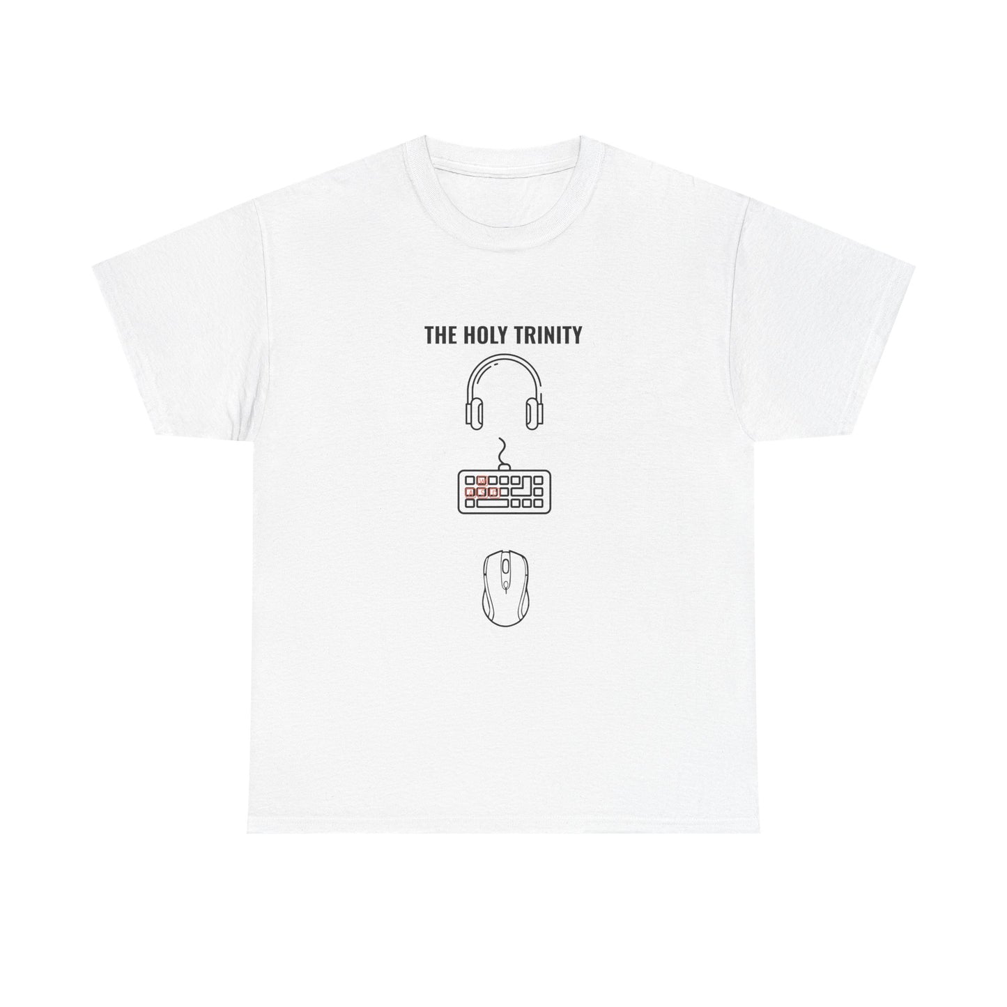 PC Gamer T‑Shirt – The Holy Trinity – Light