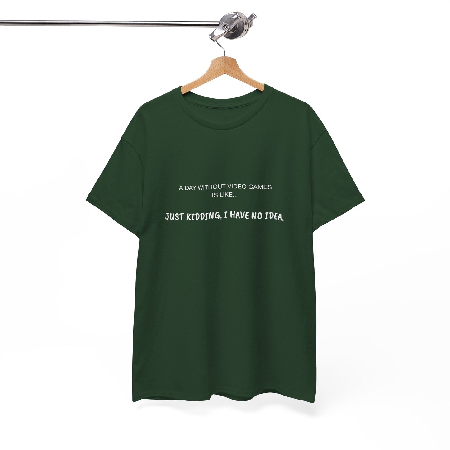 A Day Without Video Games T‑Shirt – Dark