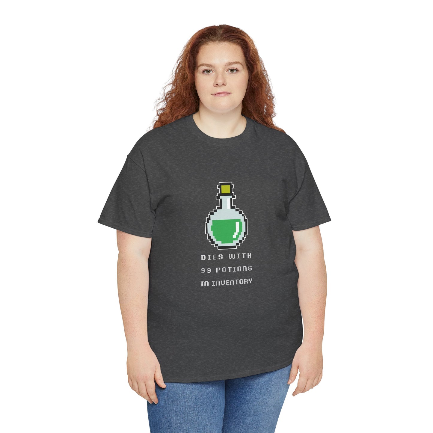 99 Potions Meme T-shirt - Dark