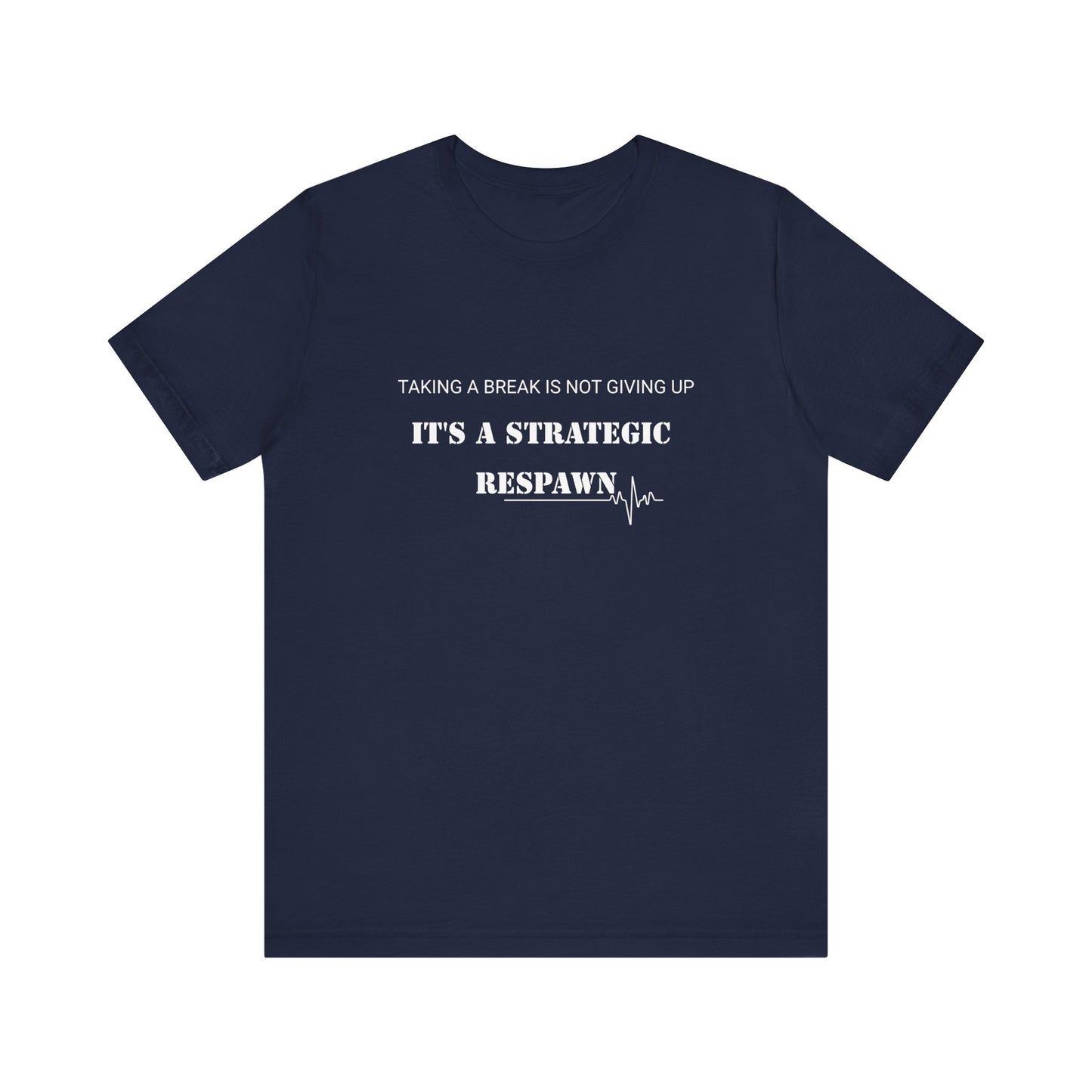 Strategic Respawn T‑Shirt – Dark