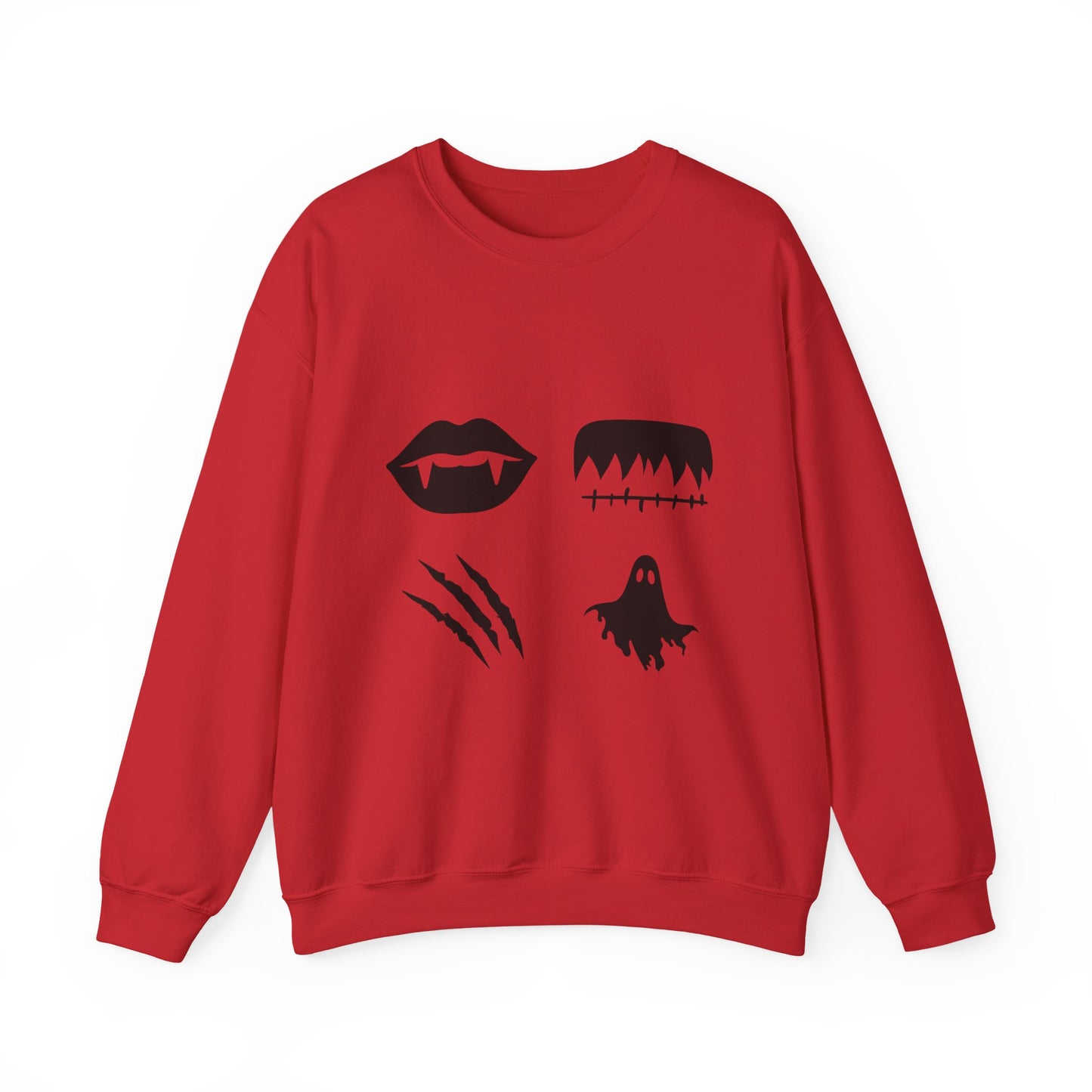 Minimalist Horror Icons Sweatshirt