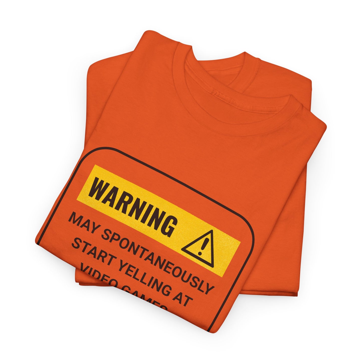 Funny Gamer Warning T‑Shirt – Light