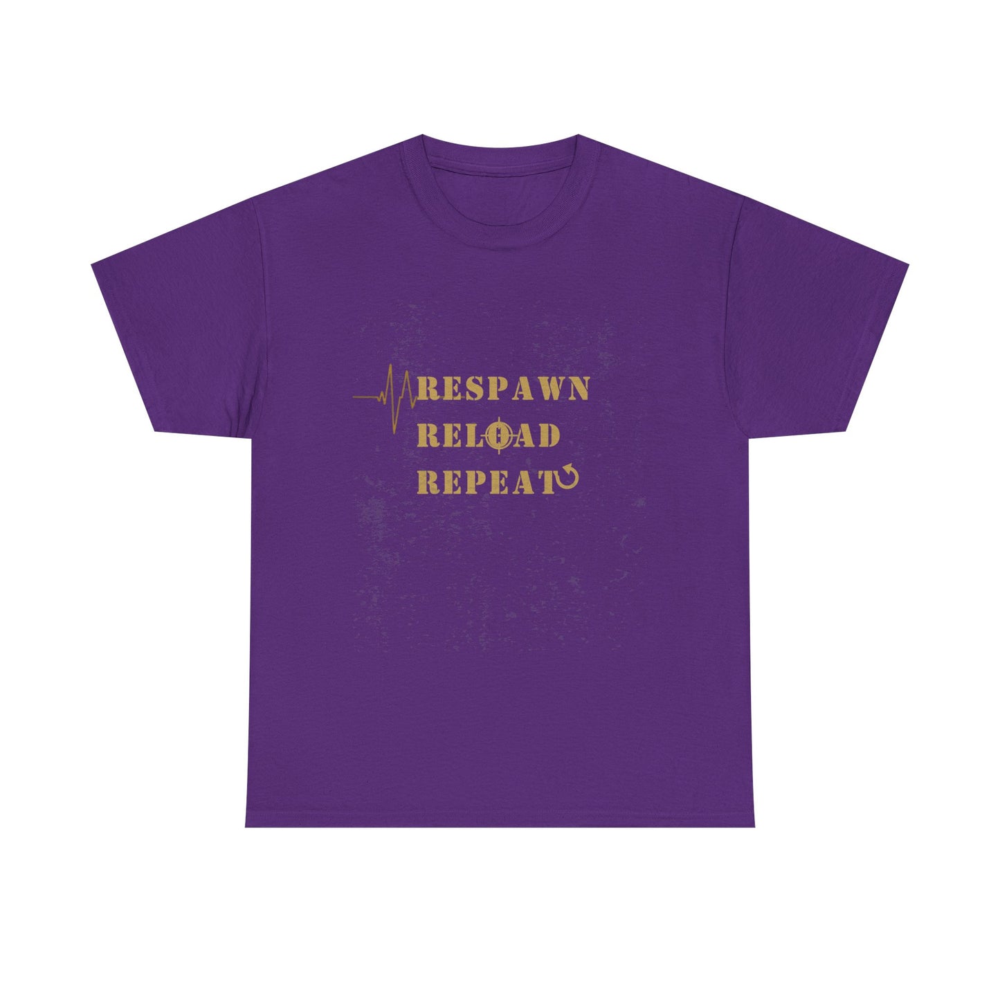 Respawn Reload Repeat T‑Shirt – Dark