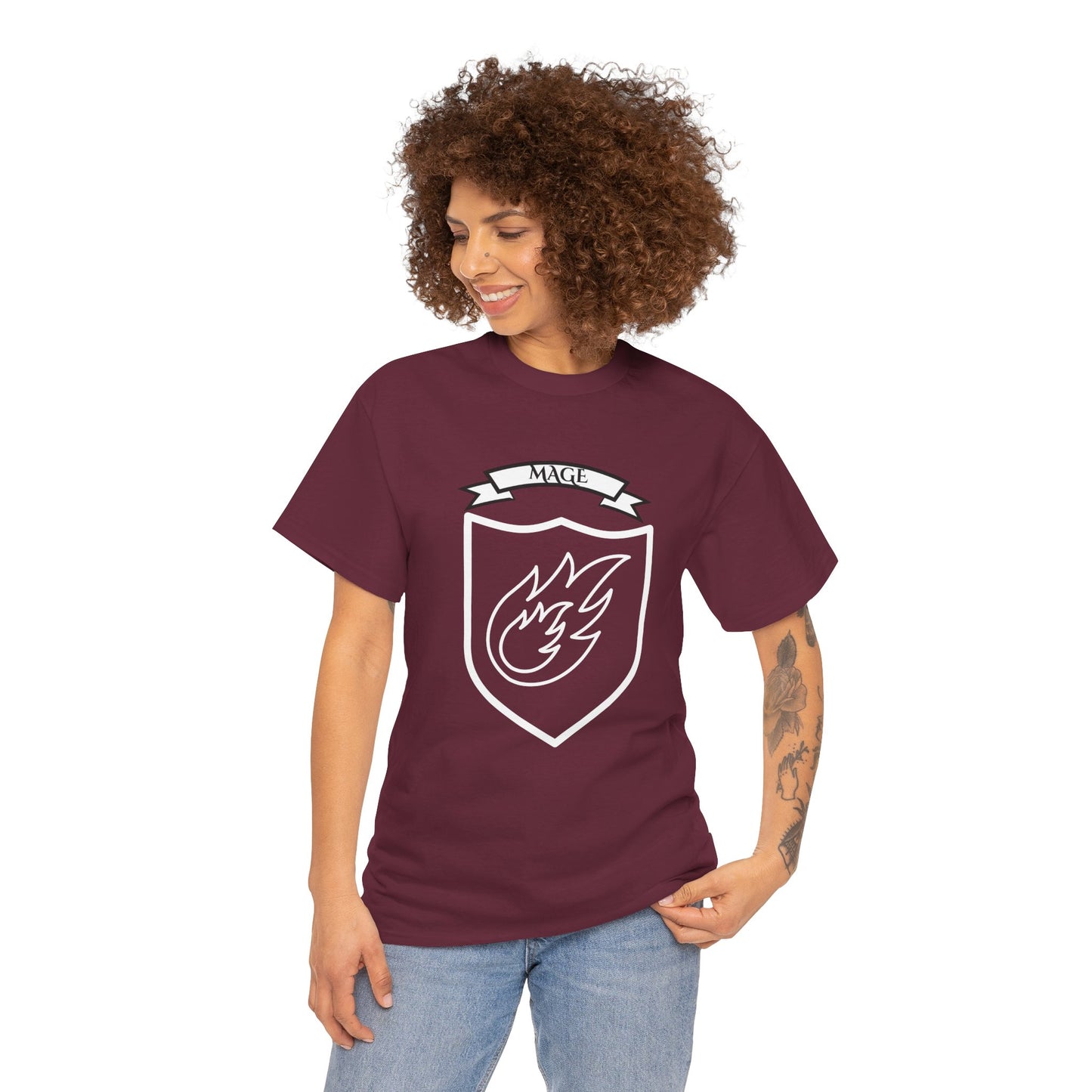 Mage Class Emblem T‑Shirt – Dark