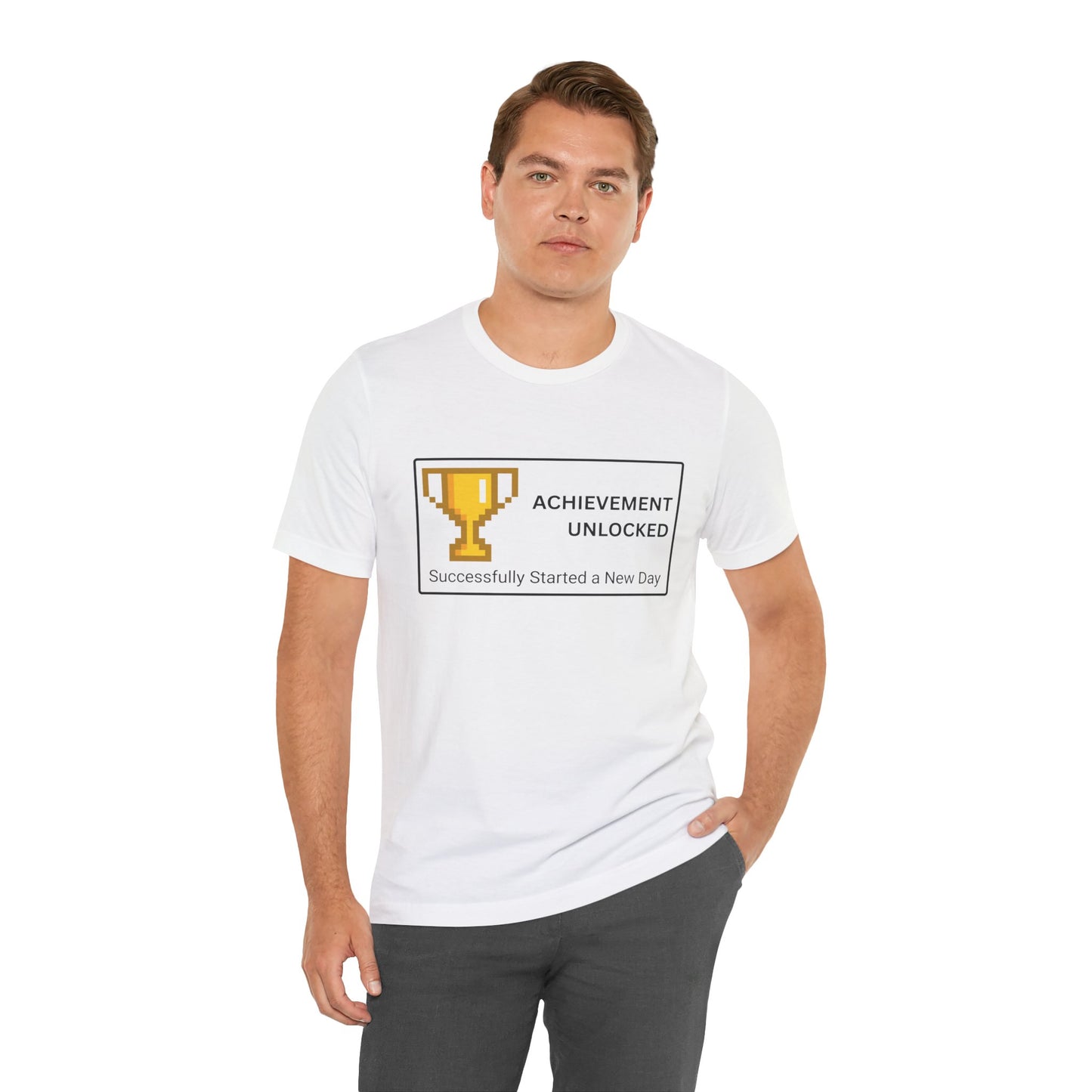 Achievement Unlocked T‑Shirt – Light