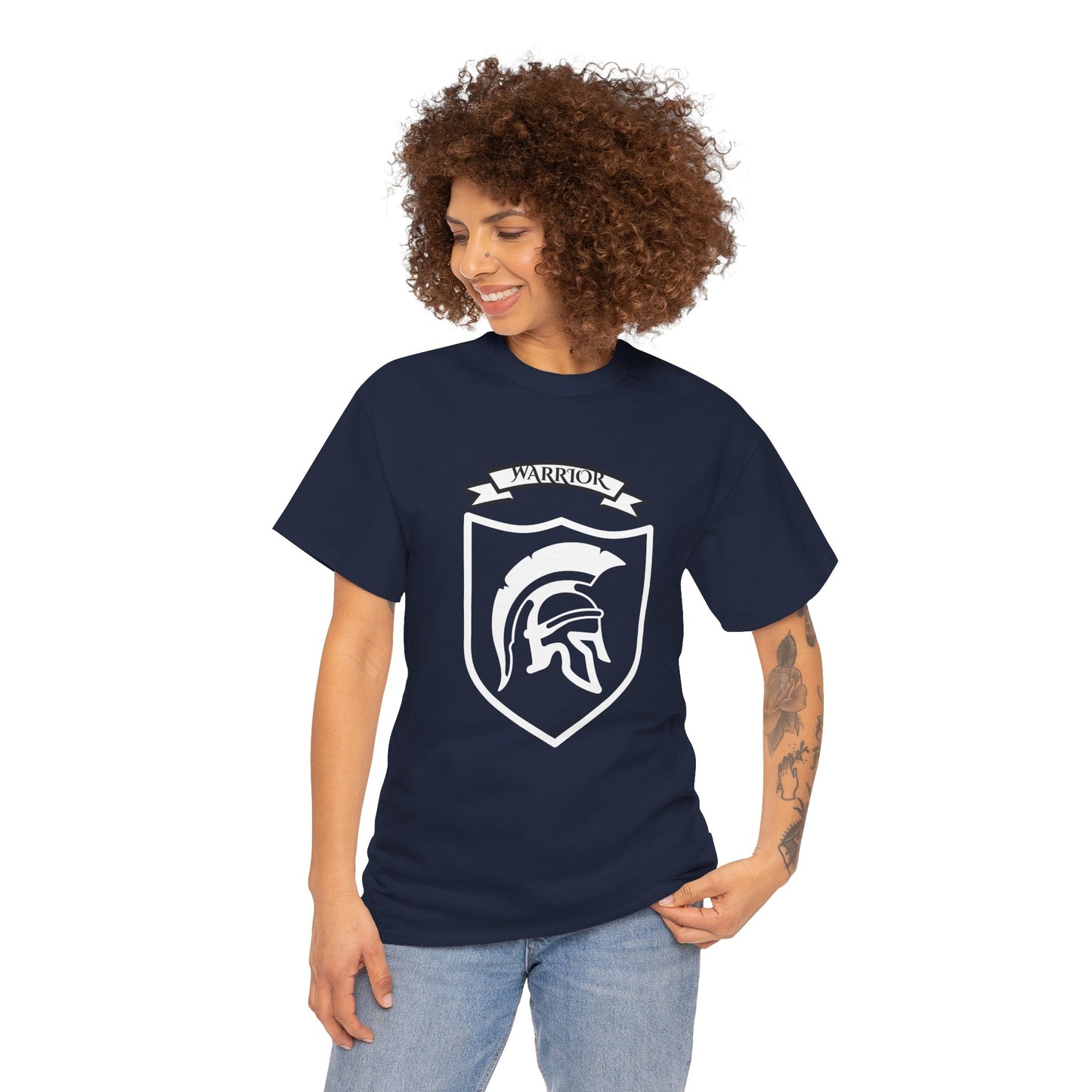 Warrior Class Emblem T‑Shirt – Dark