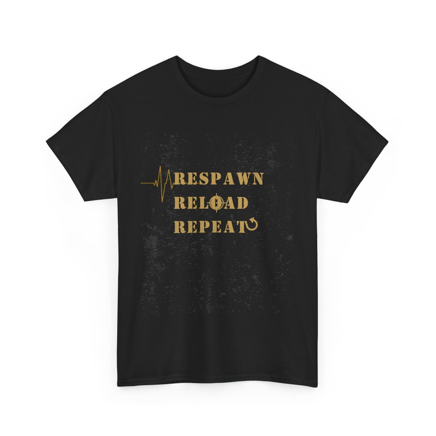 Respawn Reload Repeat T‑Shirt – Dark