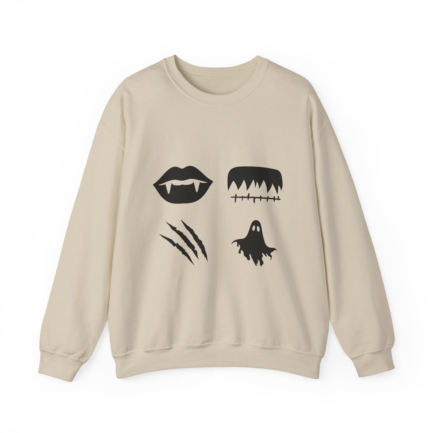 Minimalist Horror Icons Sweatshirt