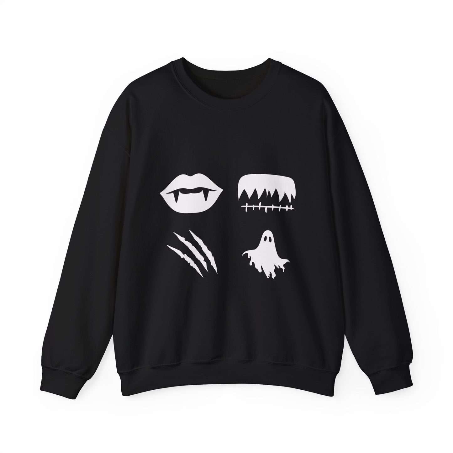 Minimalist Horror Icons Sweatshirt