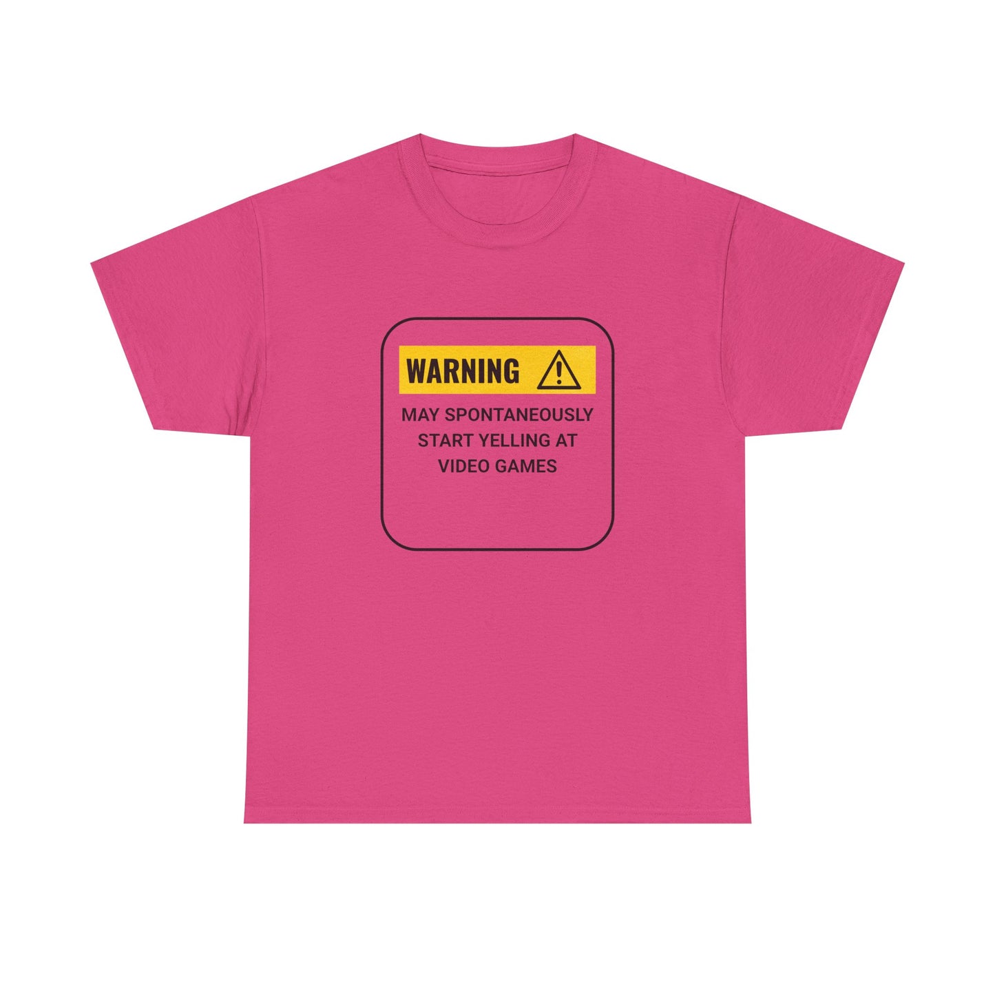 Funny Gamer Warning T‑Shirt – Light