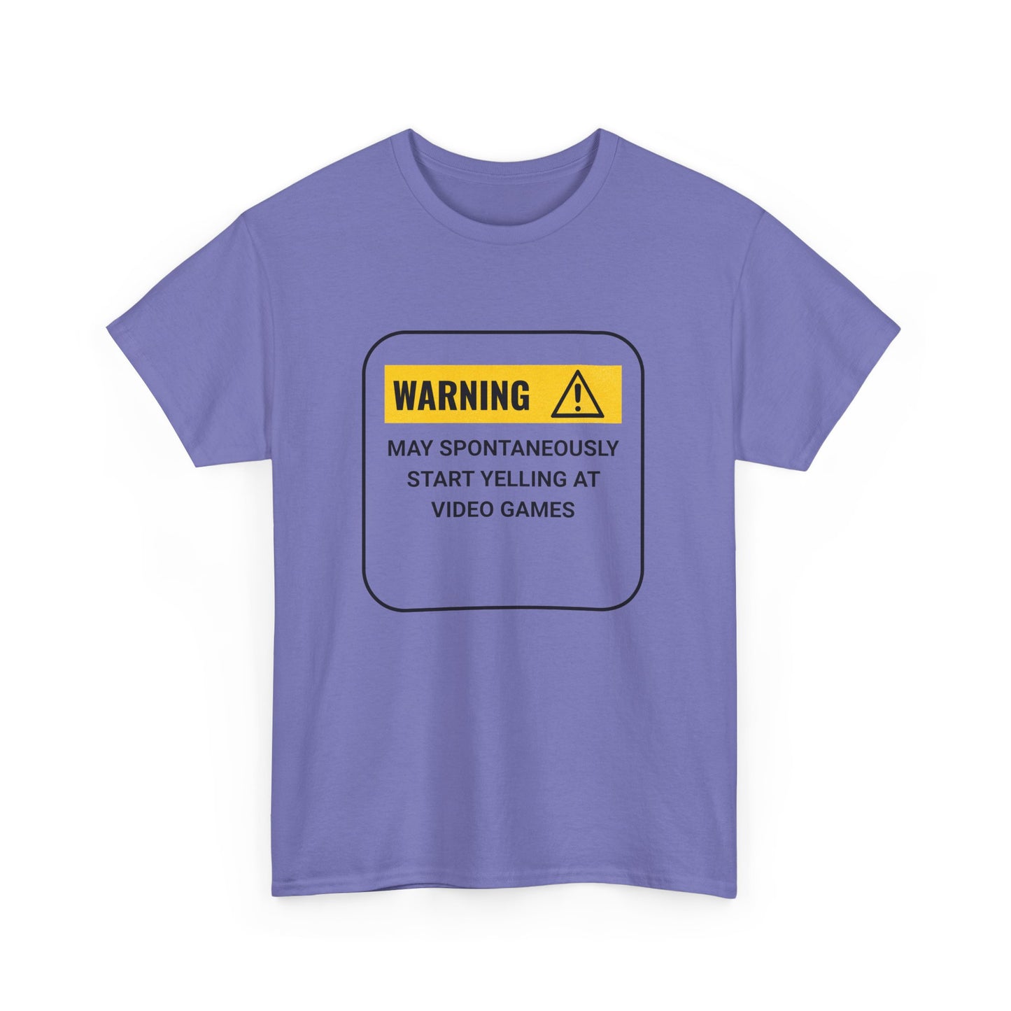 Funny Gamer Warning T‑Shirt – Light