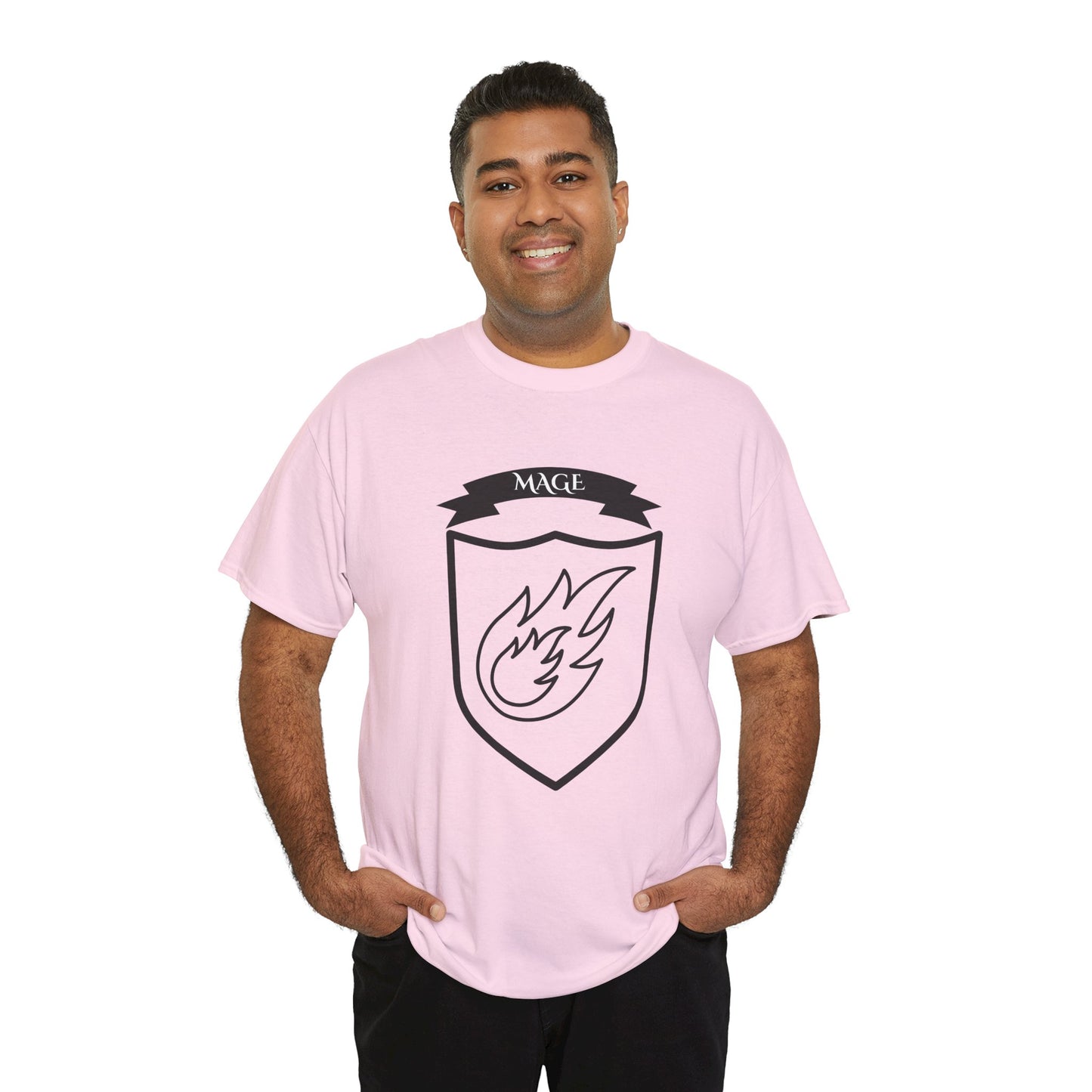 Mage Class Emblem T‑Shirt – Light