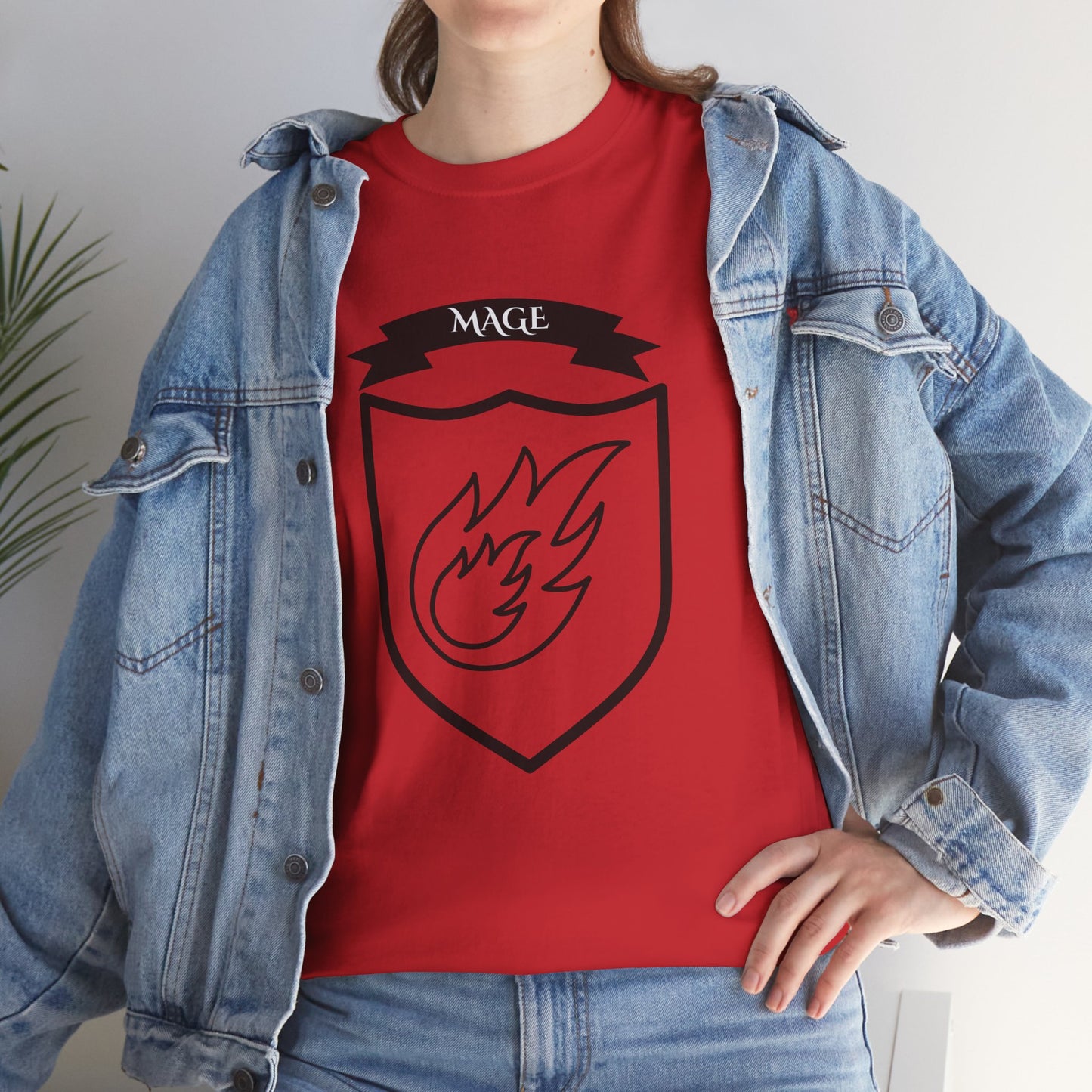 Mage Class Emblem T‑Shirt – Light