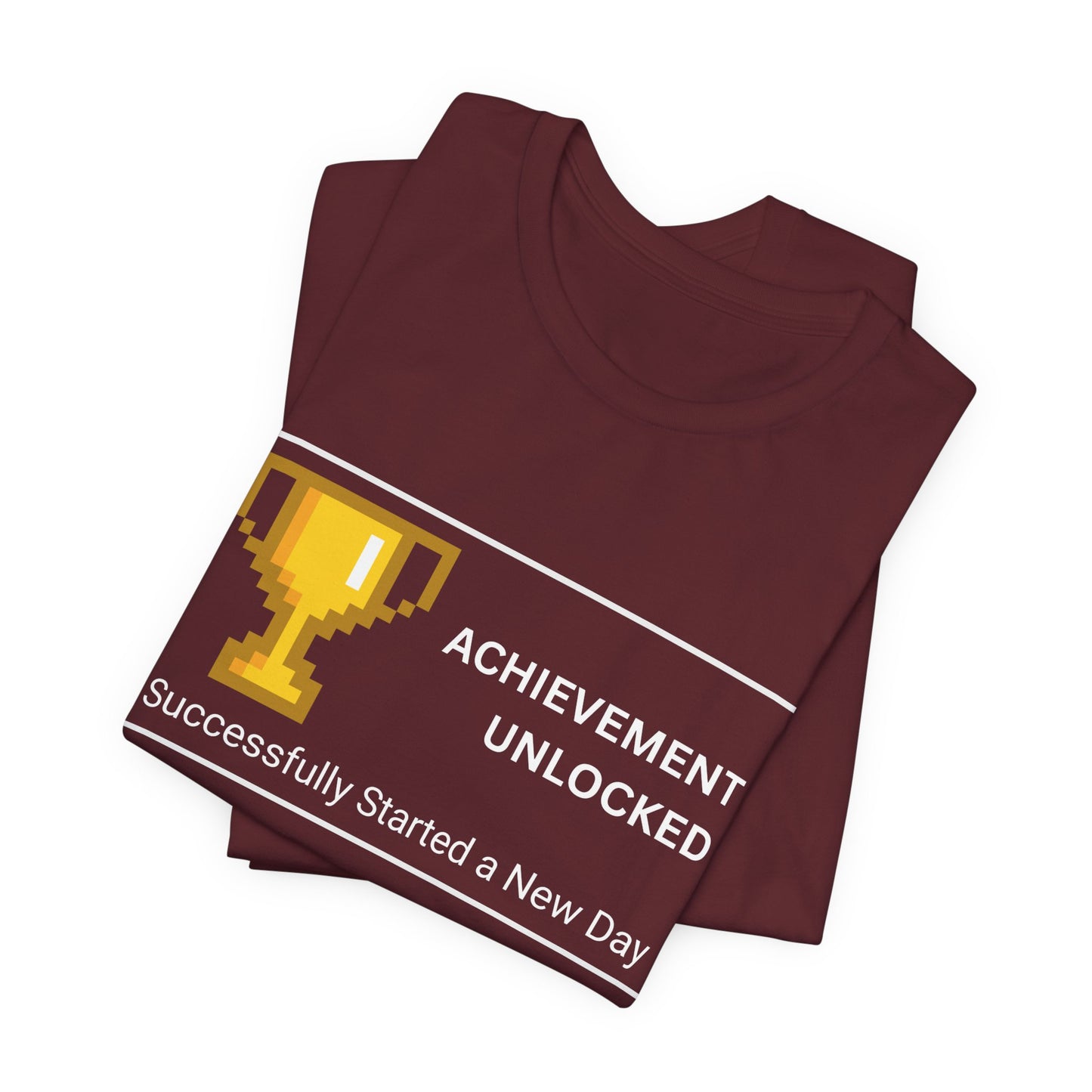 Achievement Unlocked T‑Shirt – Dark