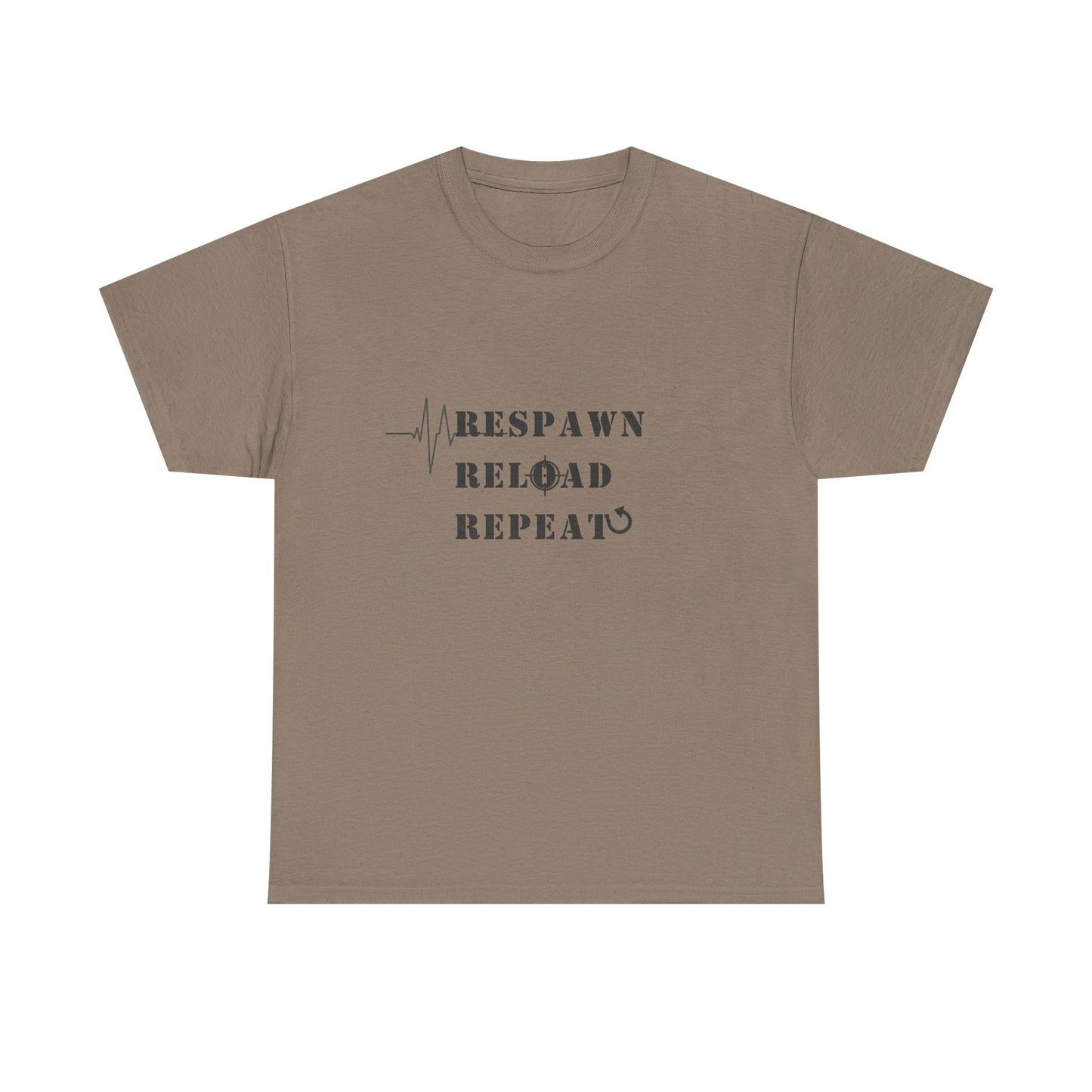 Respawn Reload Repeat T‑Shirt – Light