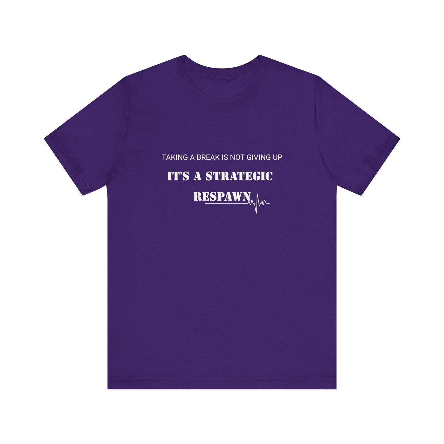 Strategic Respawn T‑Shirt – Dark