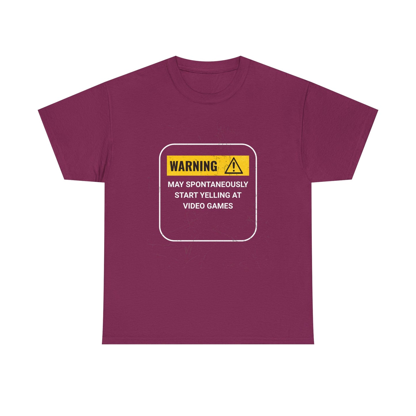 Funny Gamer Warning T‑Shirt – Dark