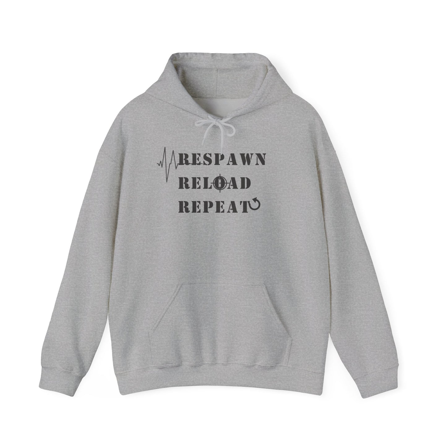 Respawn Reload Repeat Gaming Hoodie – Light