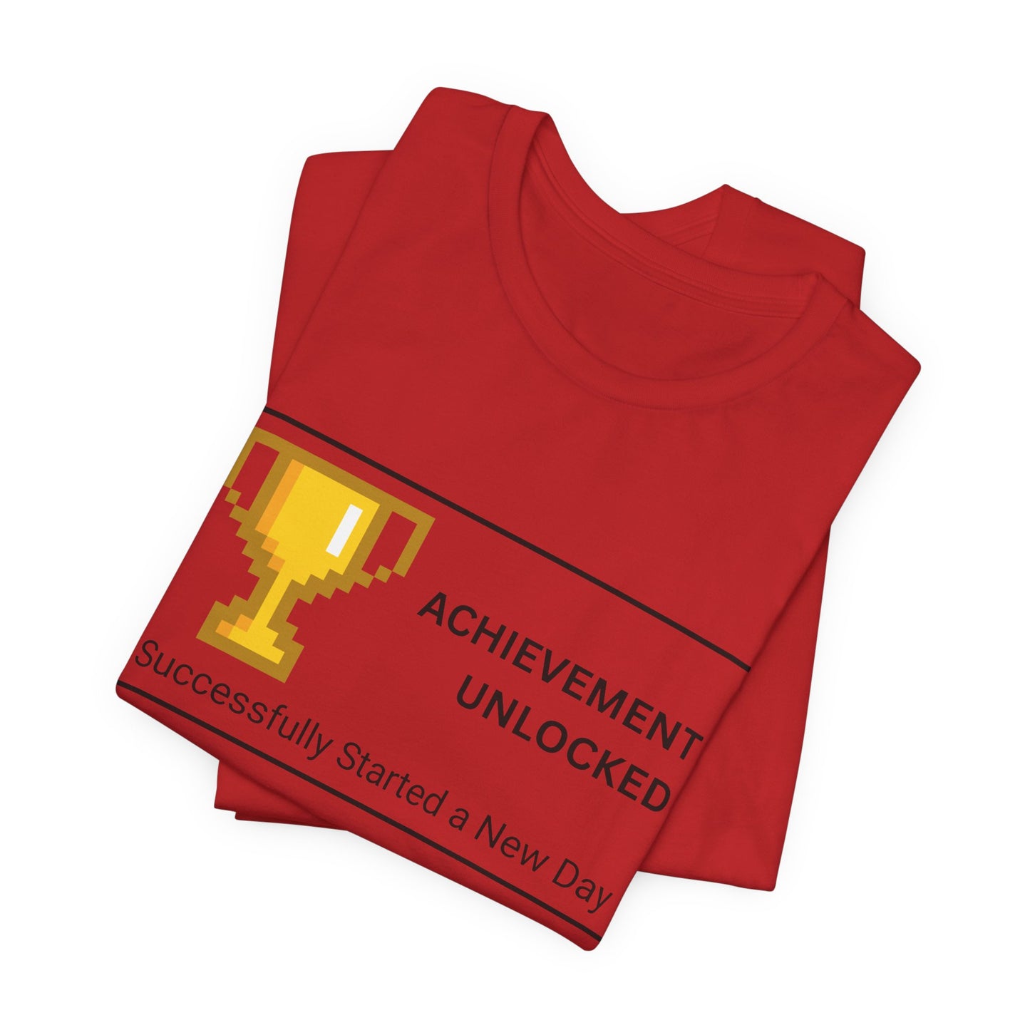 Achievement Unlocked T‑Shirt – Light